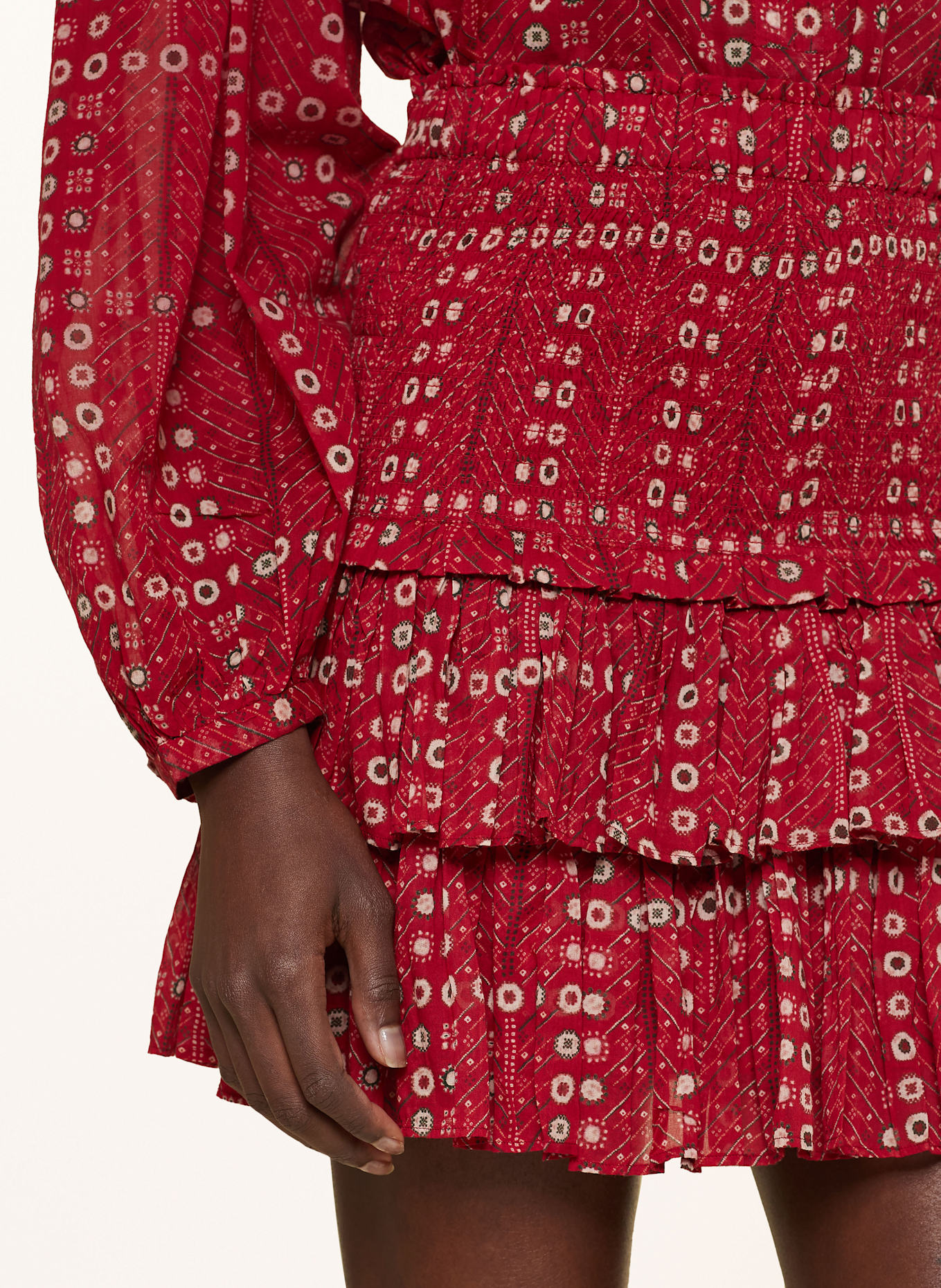 MARANT ÉTOILE Spódnica NAOMI: CZERWONY