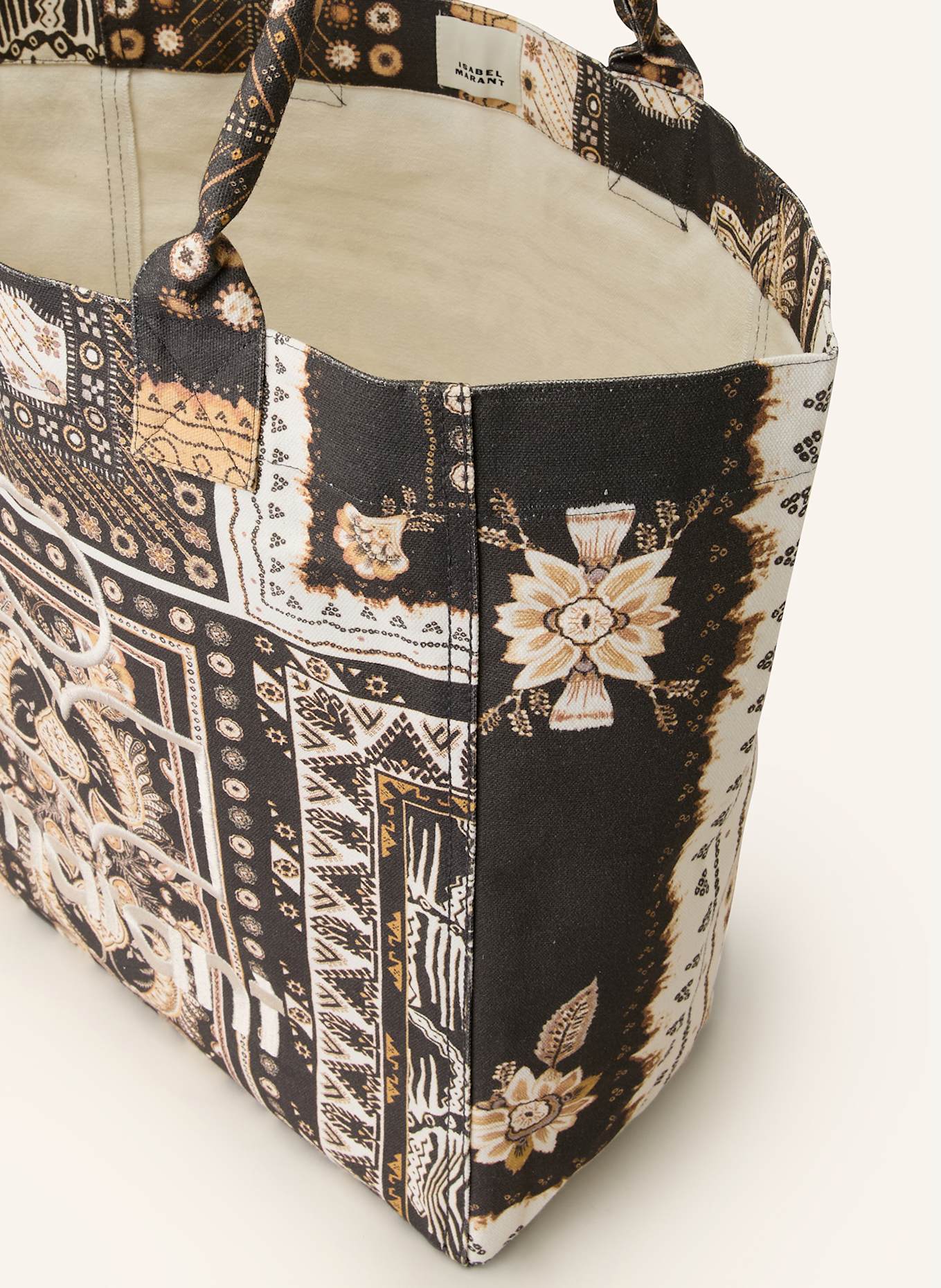 MARANT ÉTOILE Shopper YENKY: TAUPE / ECRU / BEIGE