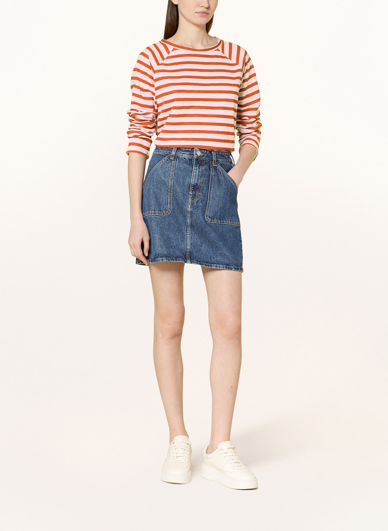 lollys laundry Long sleeve shirt LIVALL: RED / PINK