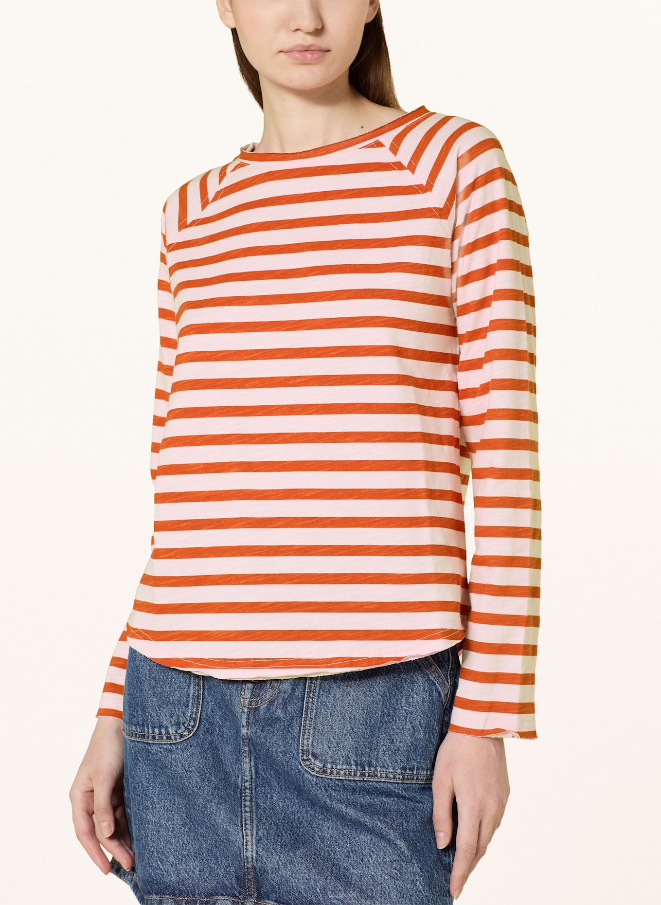 lollys laundry Long sleeve shirt LIVALL: RED / PINK