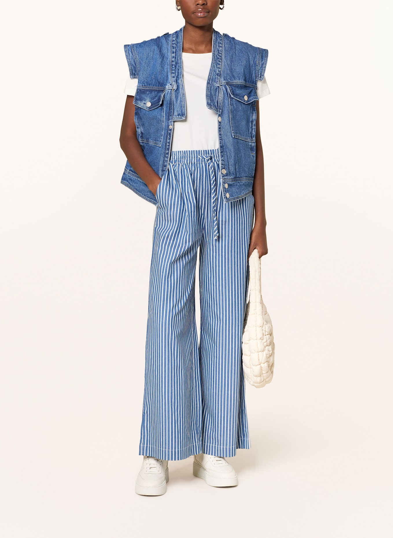 lollys laundry Jeansweste SAMLL: 20 BLUE