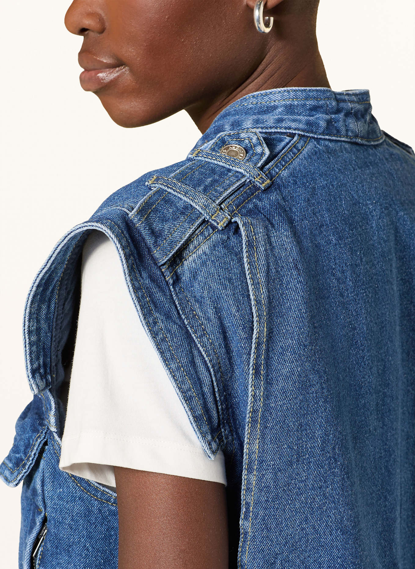 lollys laundry Jeansweste SAMLL: 20 BLUE