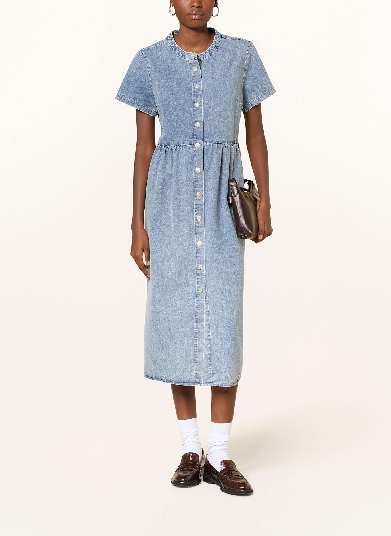 lollys laundry Džínové šaty ALIYALL: TMAVĚ MODRÁ