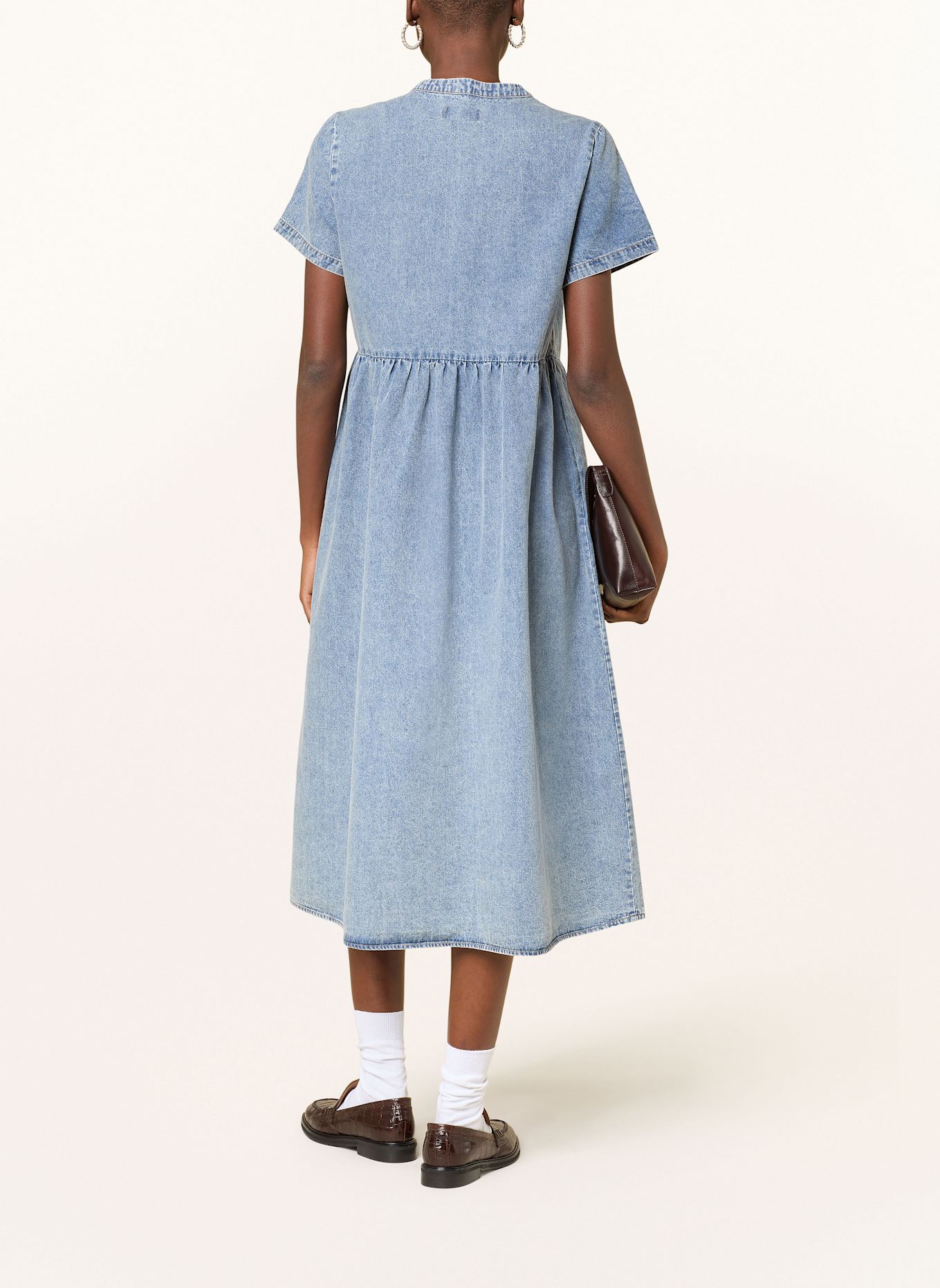 lollys laundry Džínové šaty ALIYALL: TMAVĚ MODRÁ