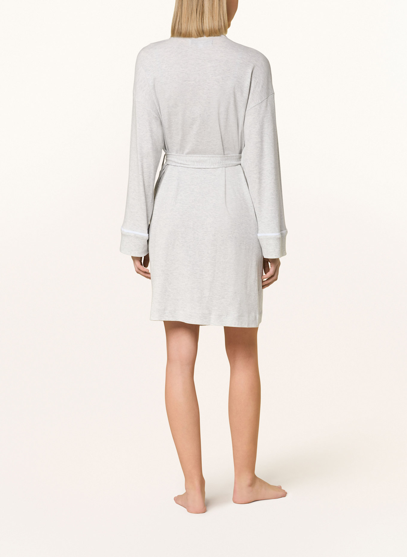 DKNY Damen-Bademantel A NEW ERA: HELLGRAU