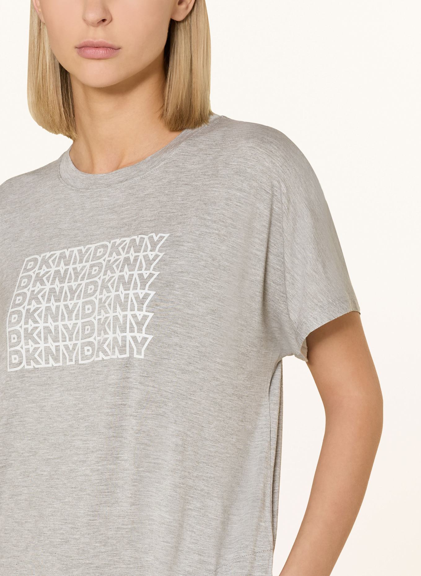 DKNY Nachthemd FITS THE VIBE: HELLGRAU