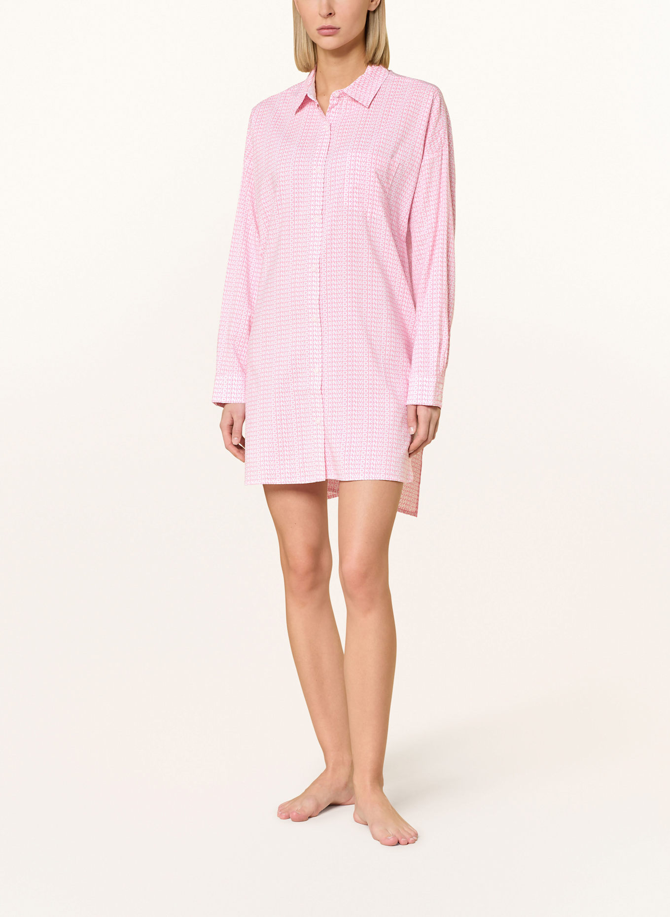 DKNY Nachthemd A NEW ERA: WEISS/ LACHS
