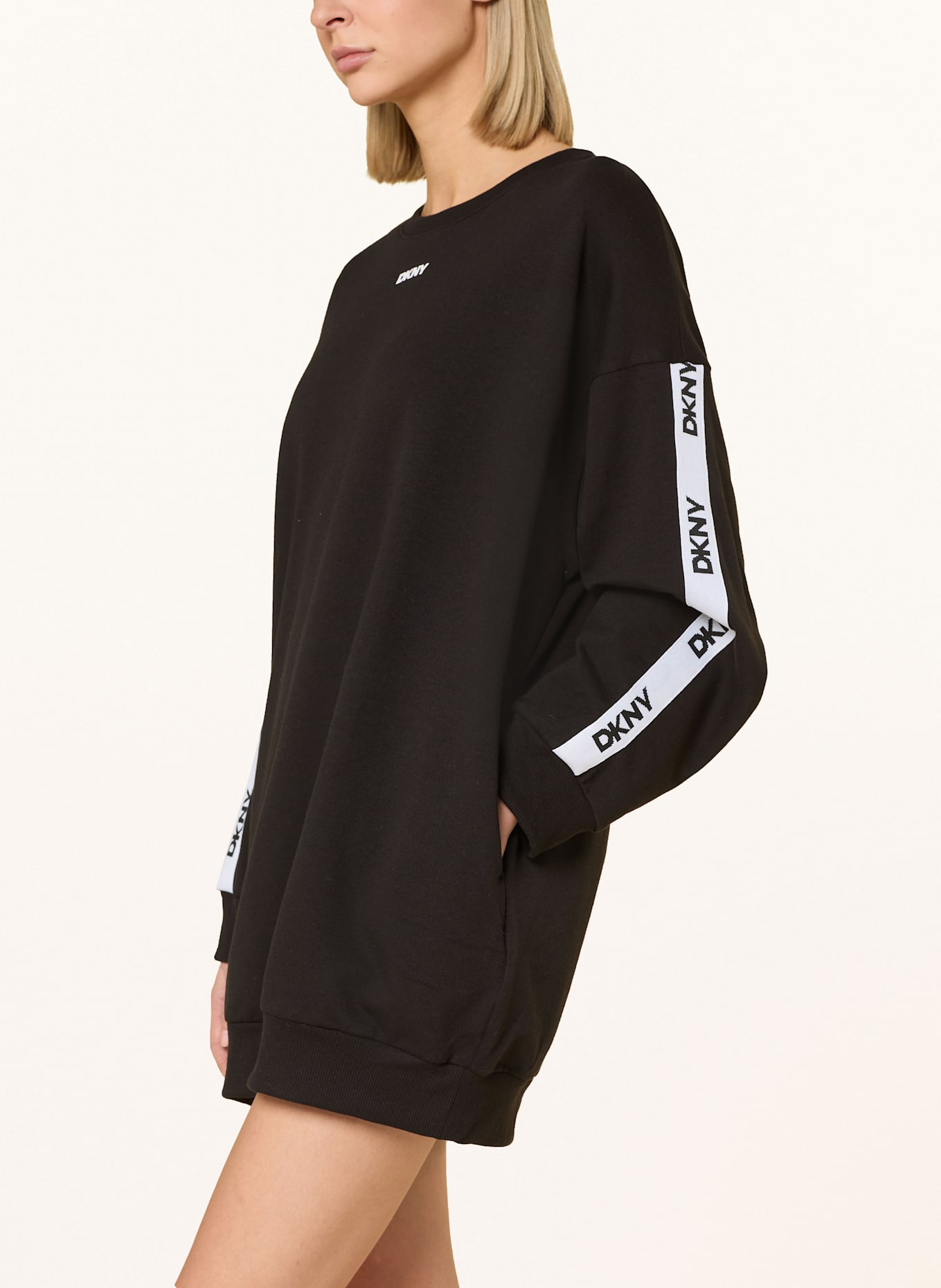 DKNY Lounge-Kleid NEW VISION NEW YORK: SCHWARZ