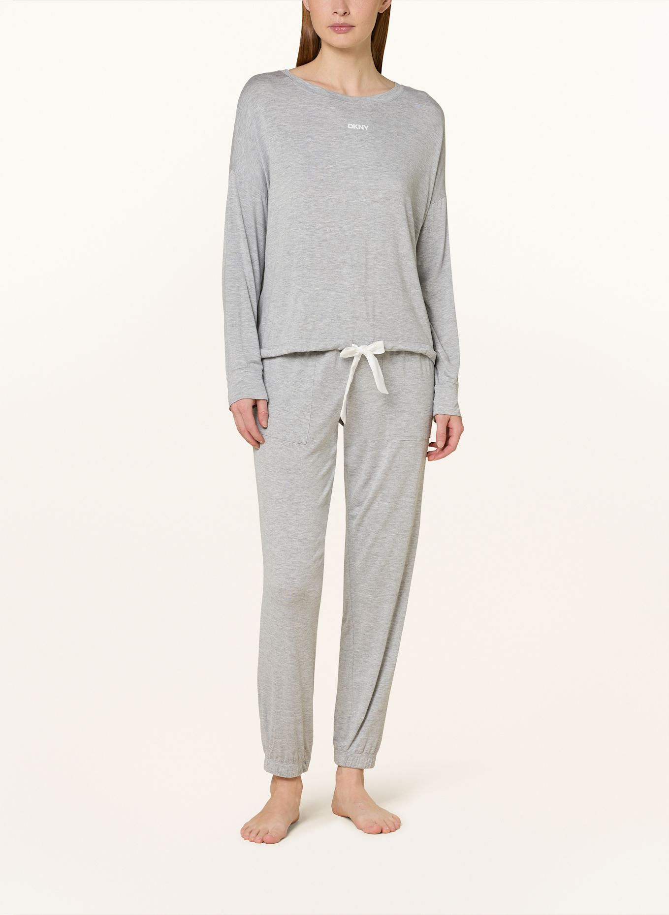 DKNY Schlafanzug FITS THE VIBE: HELLGRAU