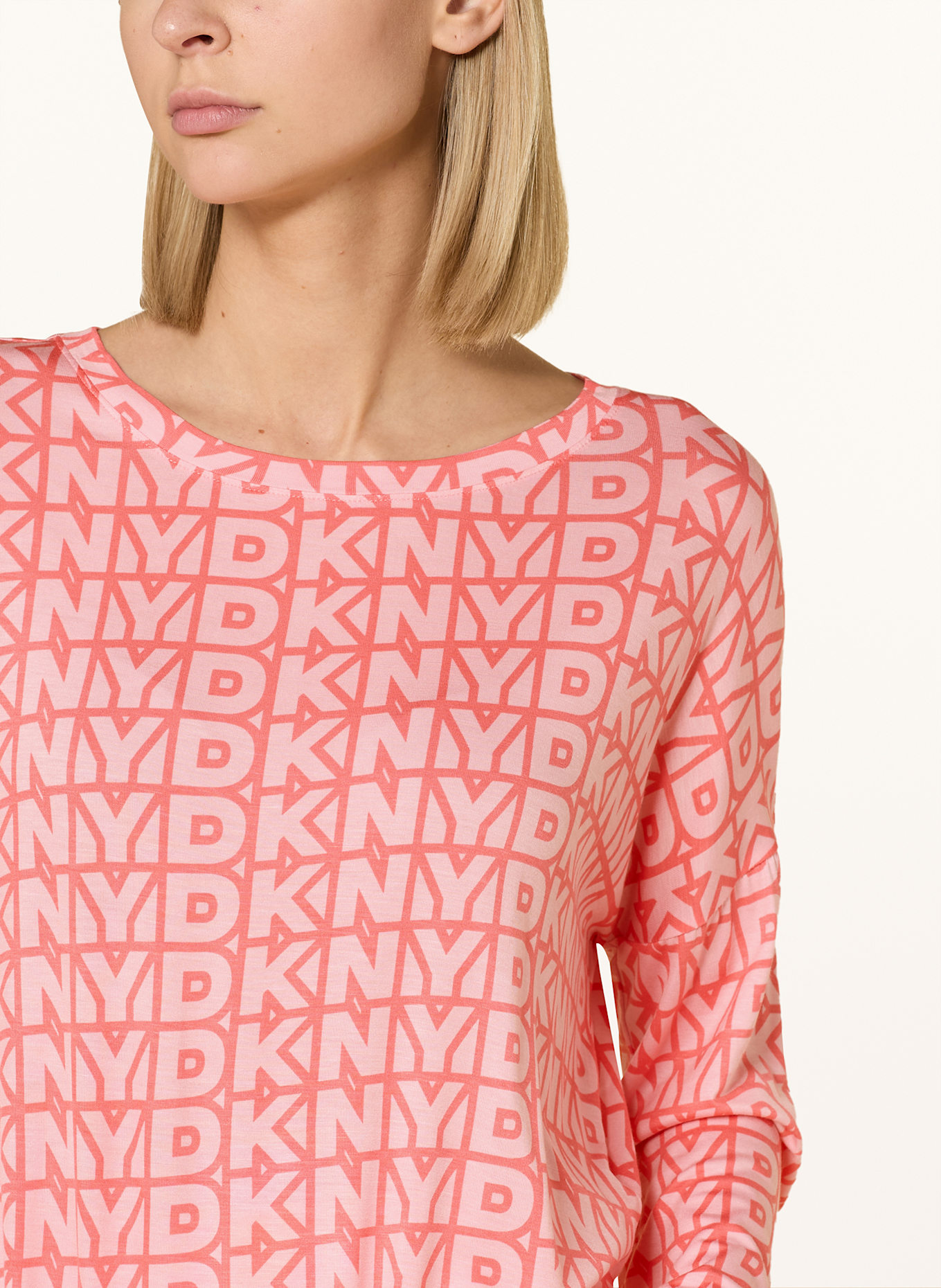 DKNY Schlafanzug FITS THE VIBE: HELLROT/ HELLROSA