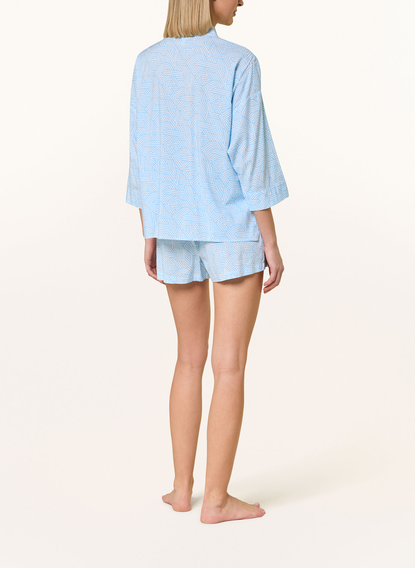 DKNY Schlafanzug A NEW ERA mit 3/4-Arm: 467 AQUA PRT