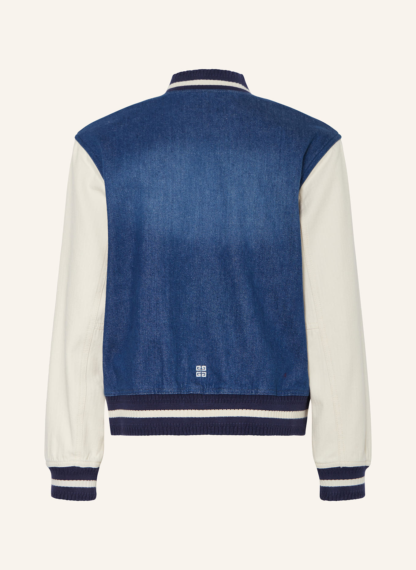 GIVENCHY College-Jacke, Farbe: BLAU/ ECRU (Bild 2)