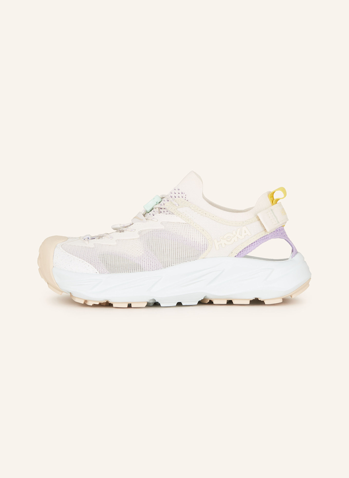 HOKA Wanderschuhe HOPARA 2: WEISS / HELLLILA / GELB