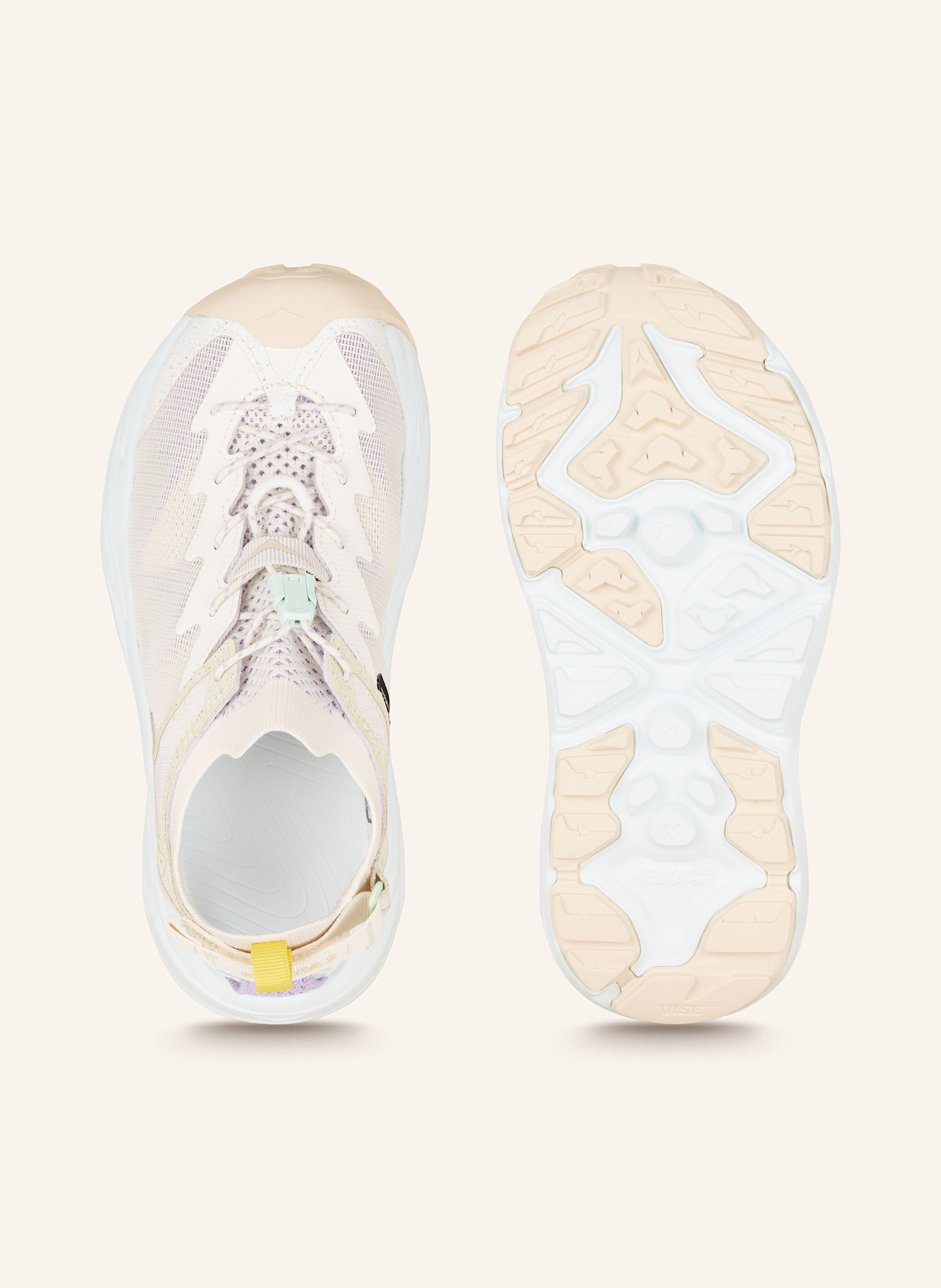 HOKA Wanderschuhe HOPARA 2: WEISS / HELLLILA / GELB