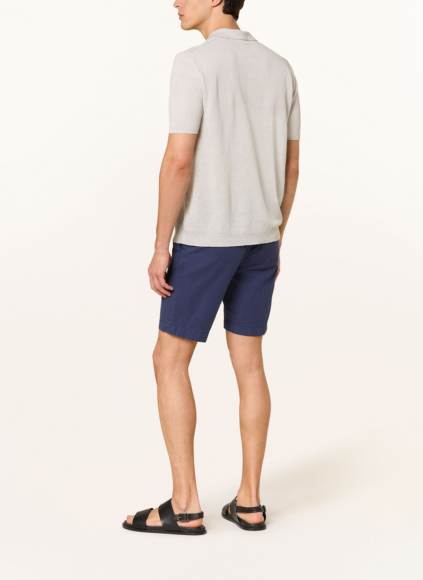 HACKETT LONDON Chinoshorts KENSINGTON: DUNKELBLAU