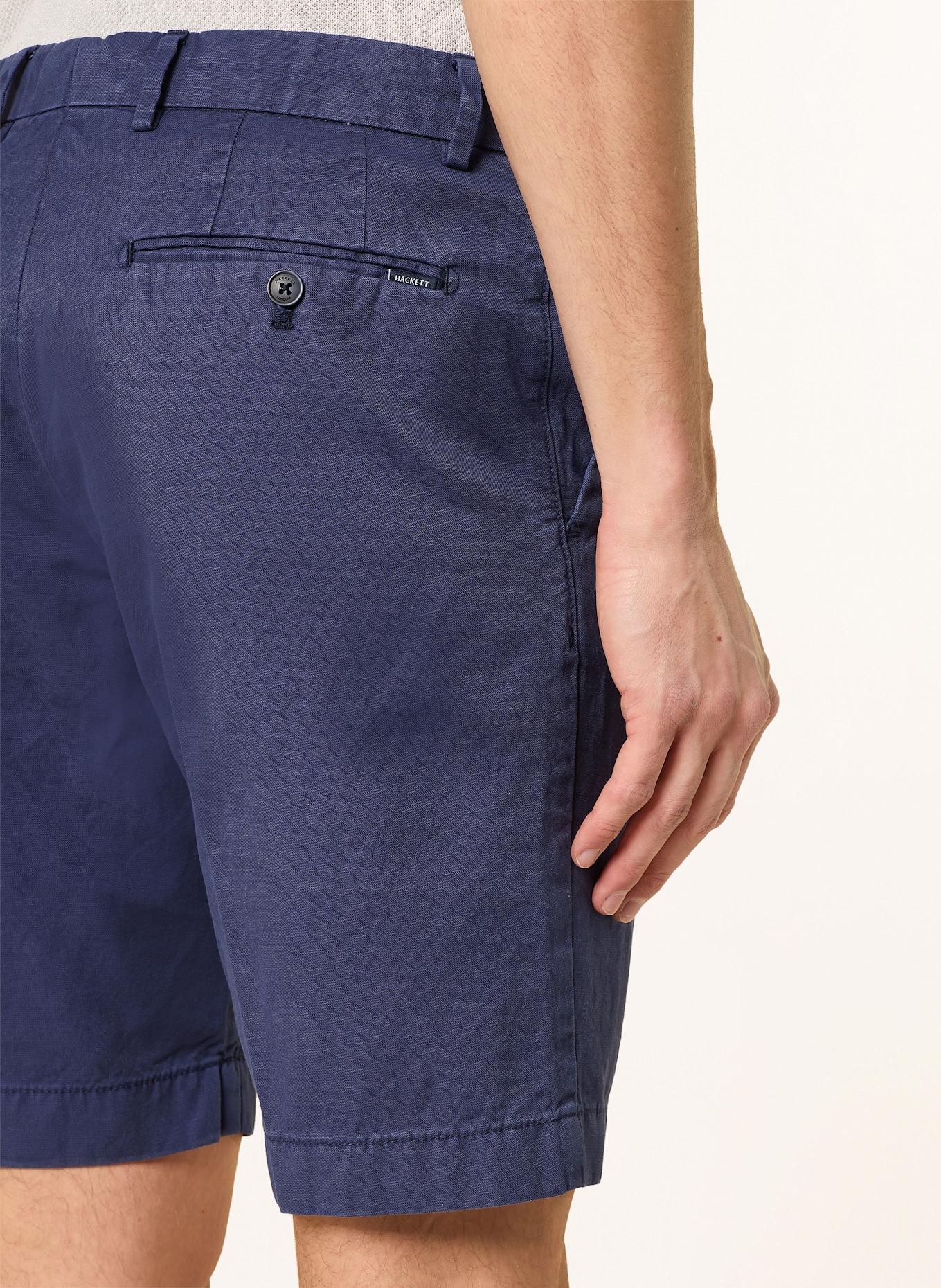 HACKETT LONDON Chinoshorts KENSINGTON: DUNKELBLAU