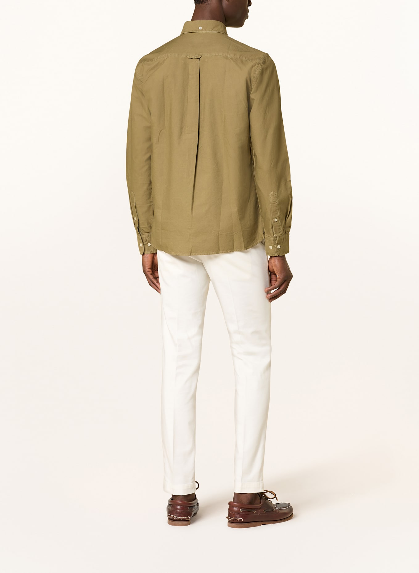 HACKETT LONDON Hemd Classic Fit: KHAKI