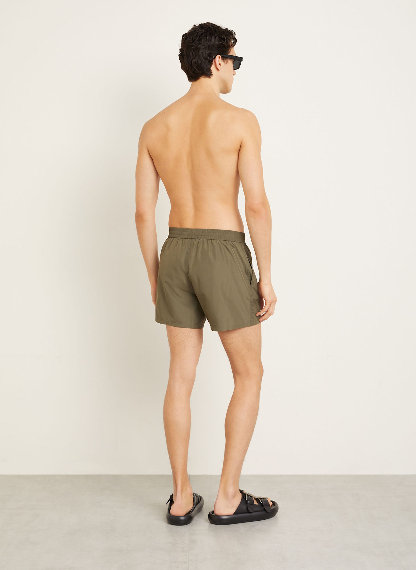 BALMAIN Badeshorts: OLIV