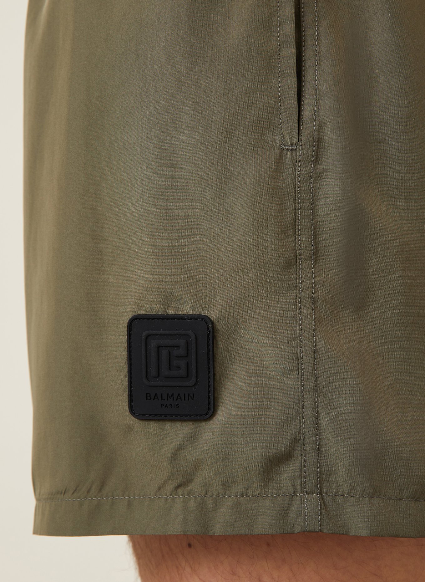 BALMAIN Badeshorts: OLIV