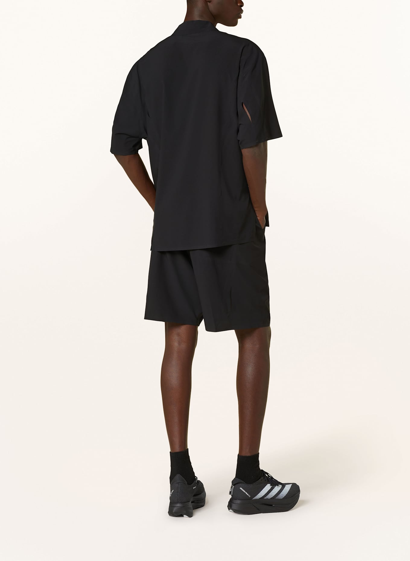 Y-3 Resort shirt ULTRALIGHT WOVEN Comfort Fit: BLACK