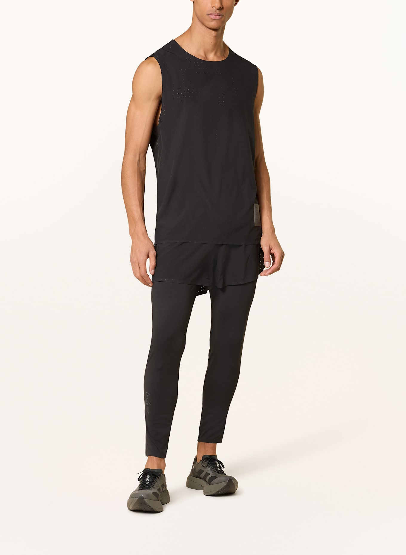 Y-3 Lauftop: SCHWARZ