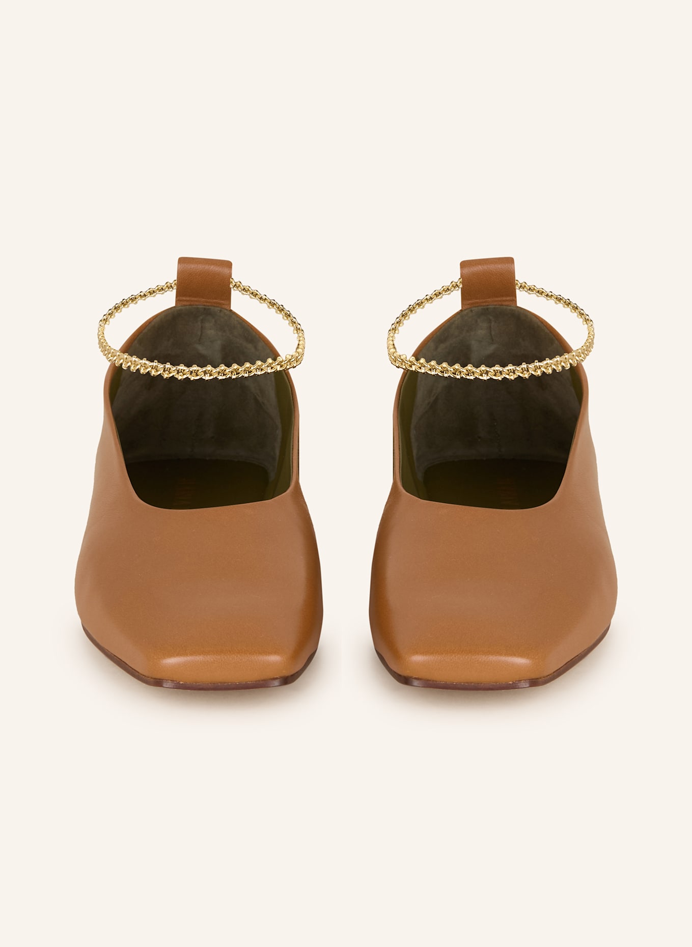 MARIA LUCA Ballerinas AUGUSTA: BRAUN