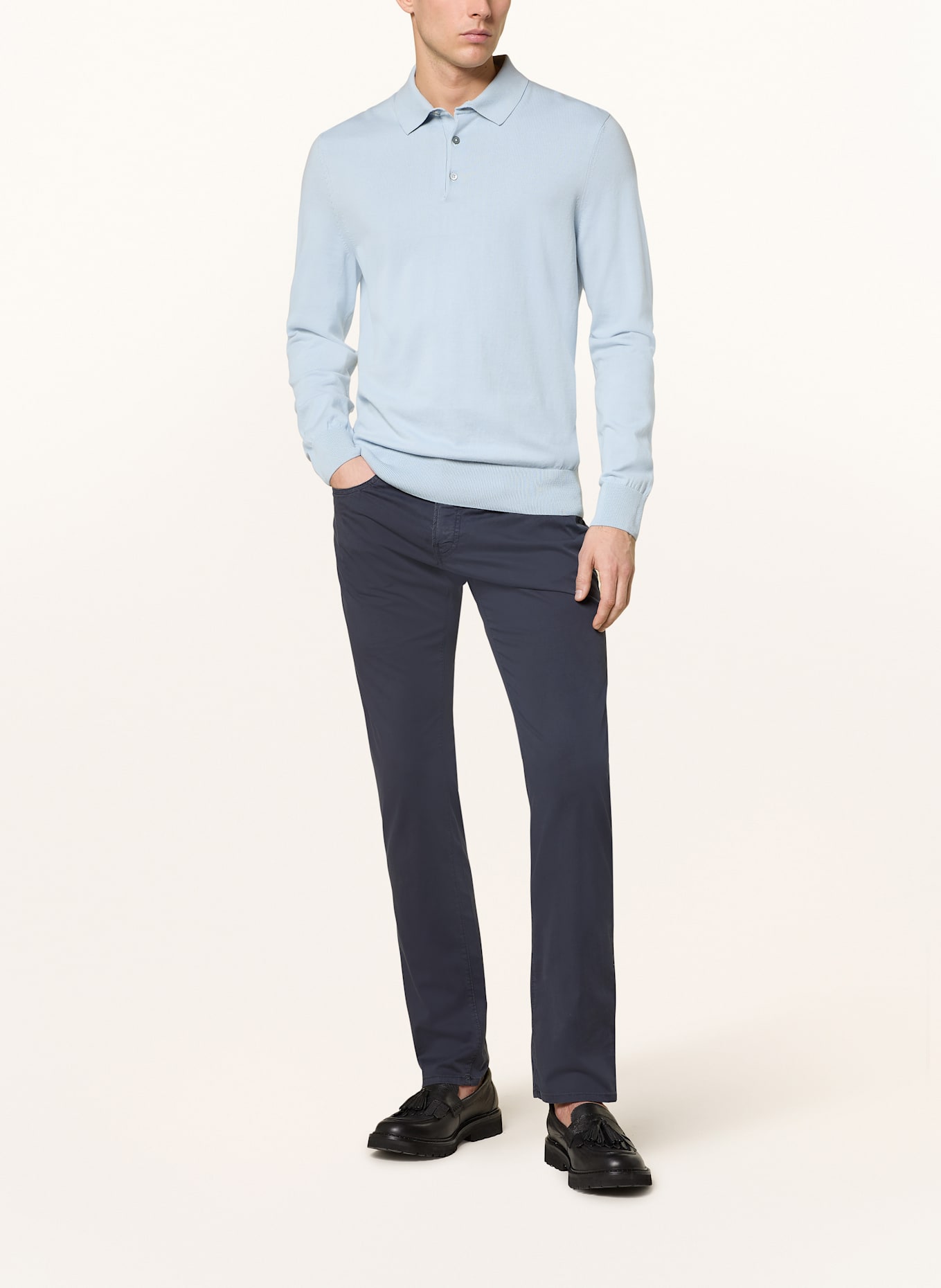 pierre cardin Hose LYON Extra Slim Fit: DUNKELBLAU