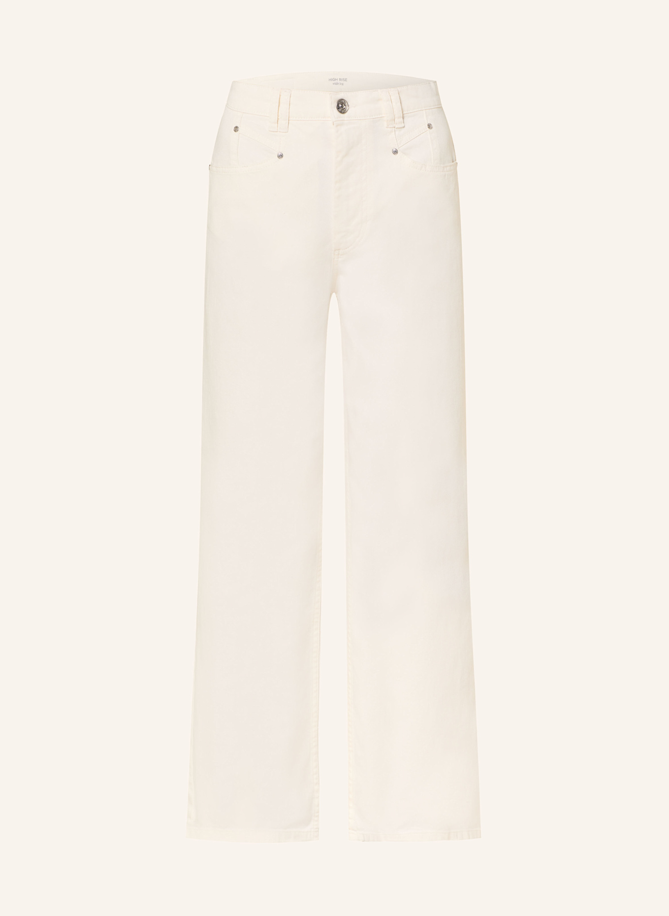 oui Wide Leg Jeans: 1030 PRISTINE