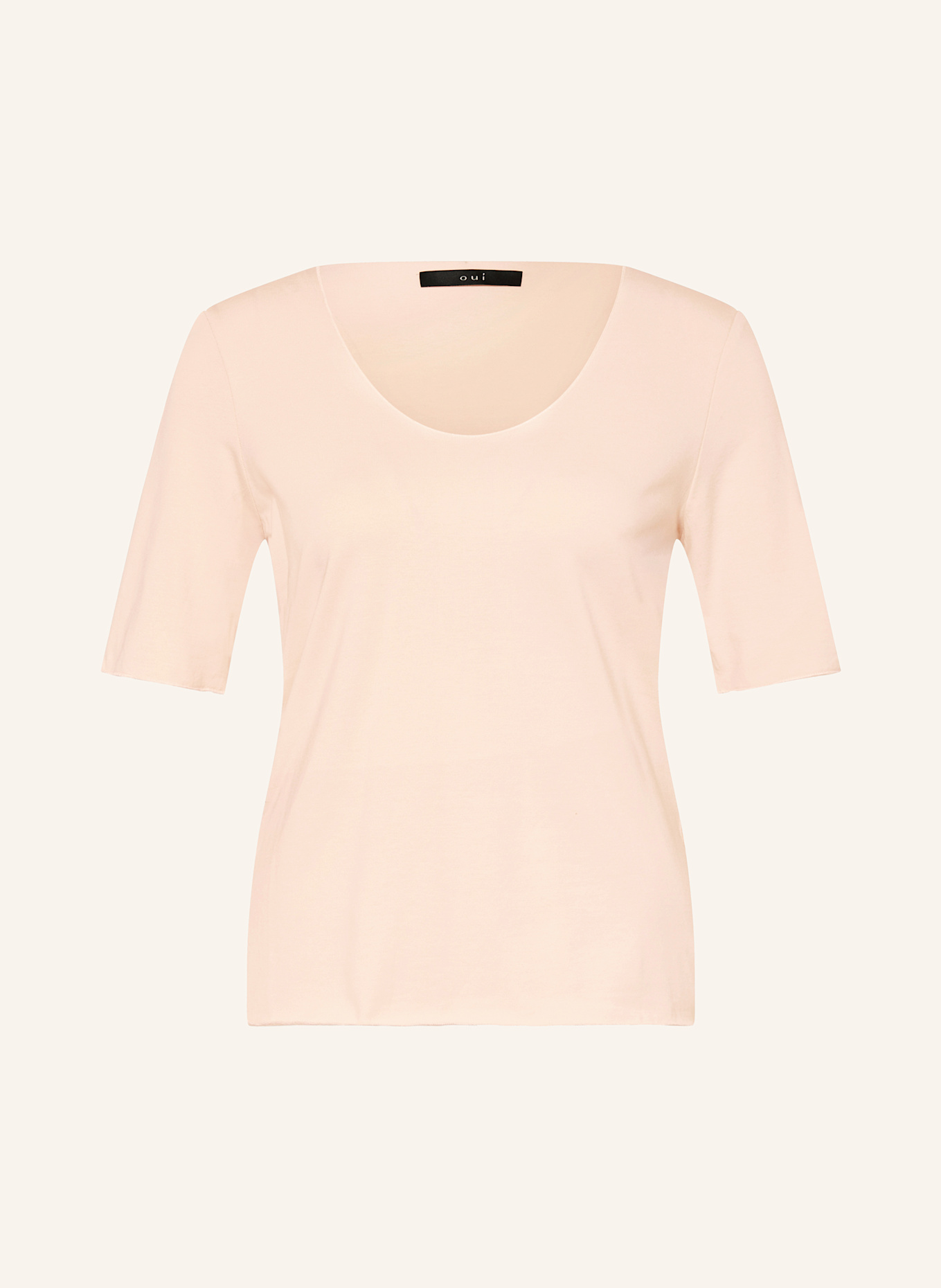 oui Tričko s 3/4 rukávem: TMAVĚ ORANŽOVÁ