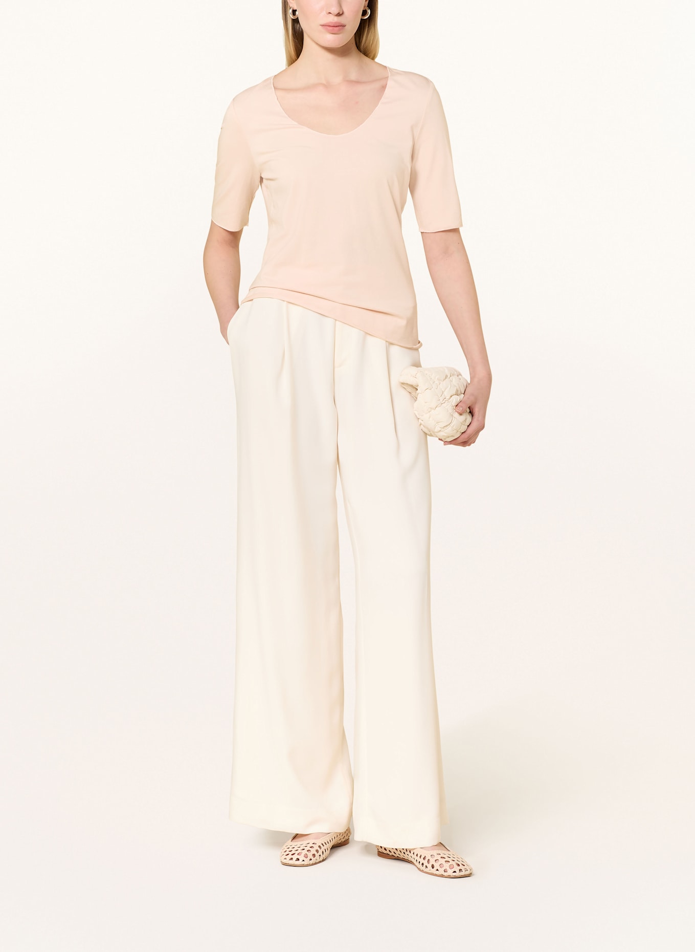 oui Tričko s 3/4 rukávem: TMAVĚ ORANŽOVÁ