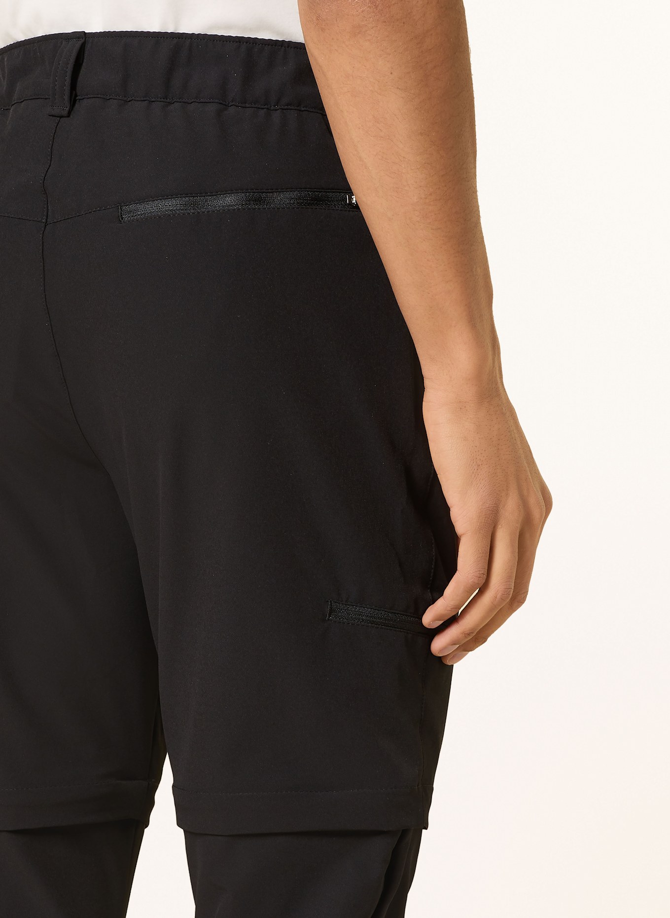 me°ru' Zipp-off-Hose CLAMART: SCHWARZ