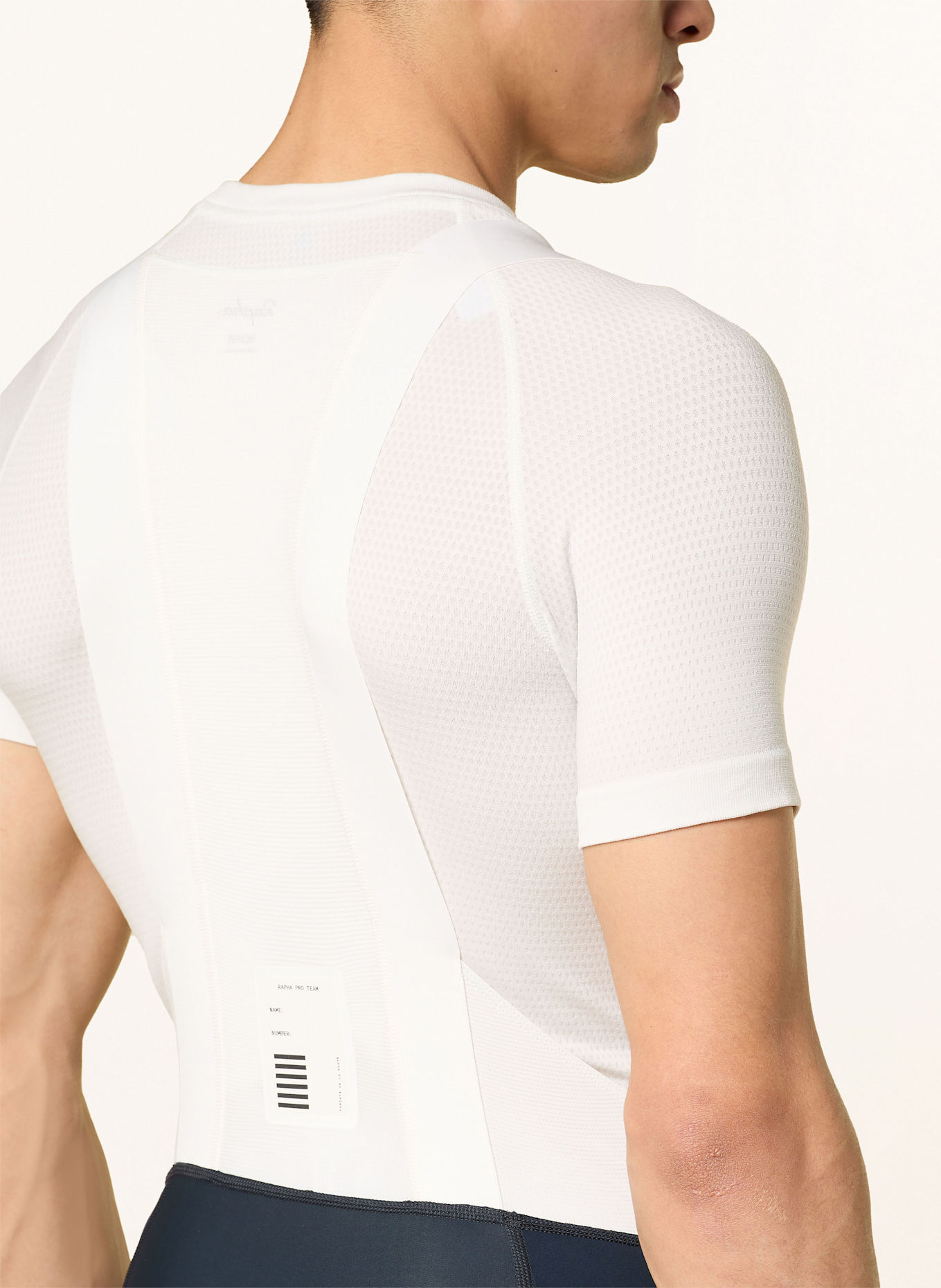 Rapha PRO TEAM BIB III cycling shorts with straps and padded insert: DARK BLUE / BLACK