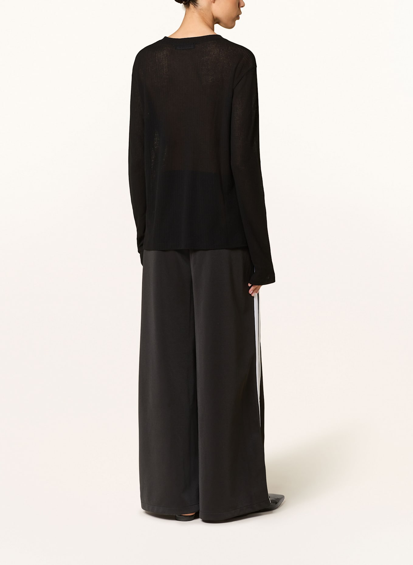 black palms Longsleeve KATE: SCHWARZ