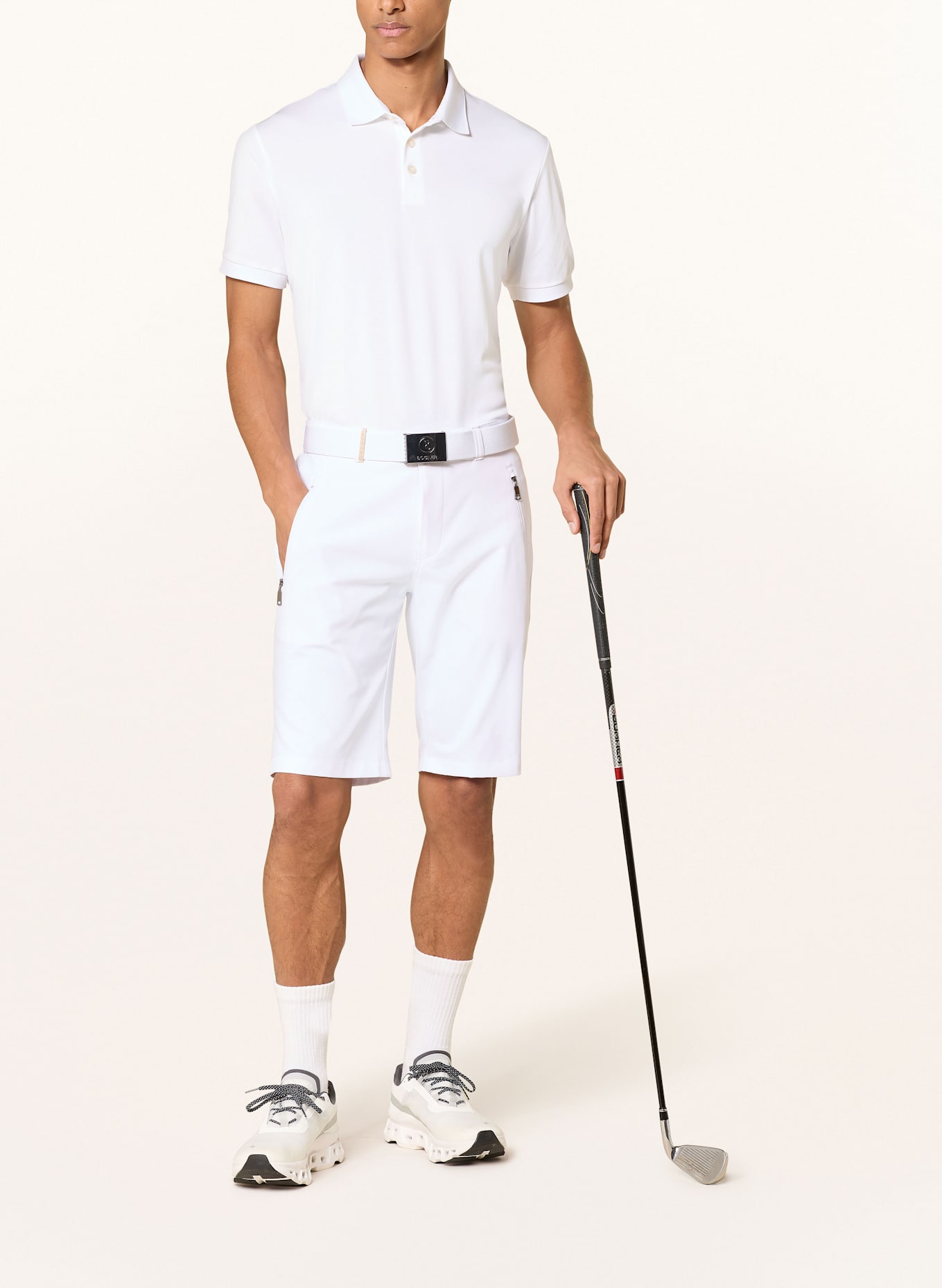 BOGNER Golfshort GOSWIN: WEISS