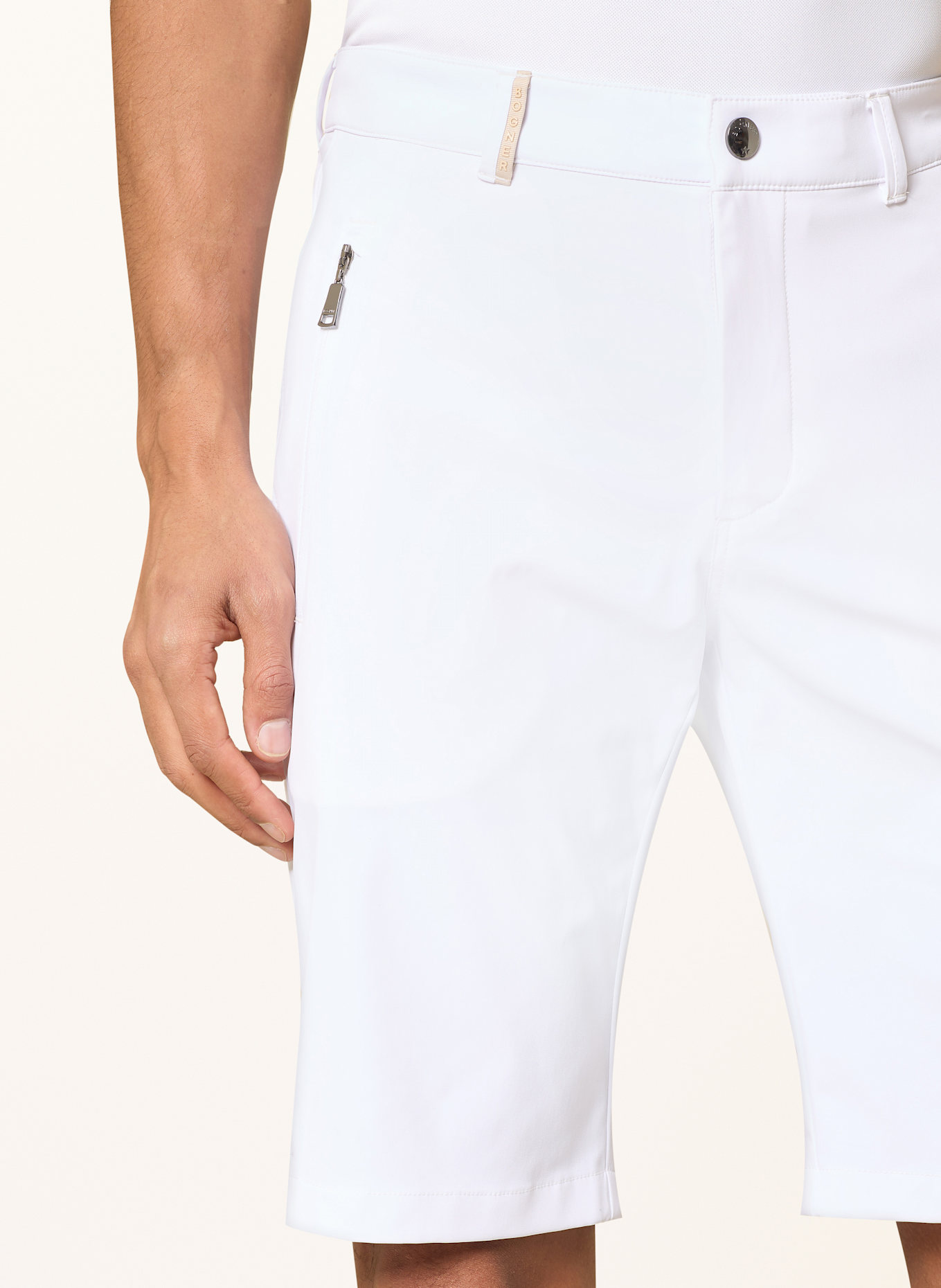 BOGNER Golfshort GOSWIN: WEISS