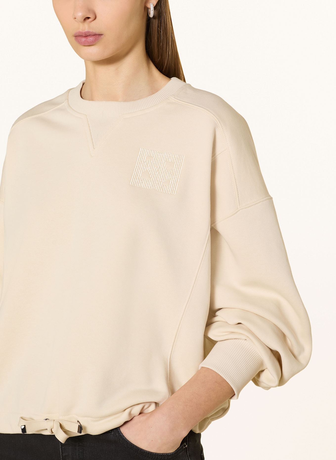 BOGNER Sweatshirt ELDINA: ECRU