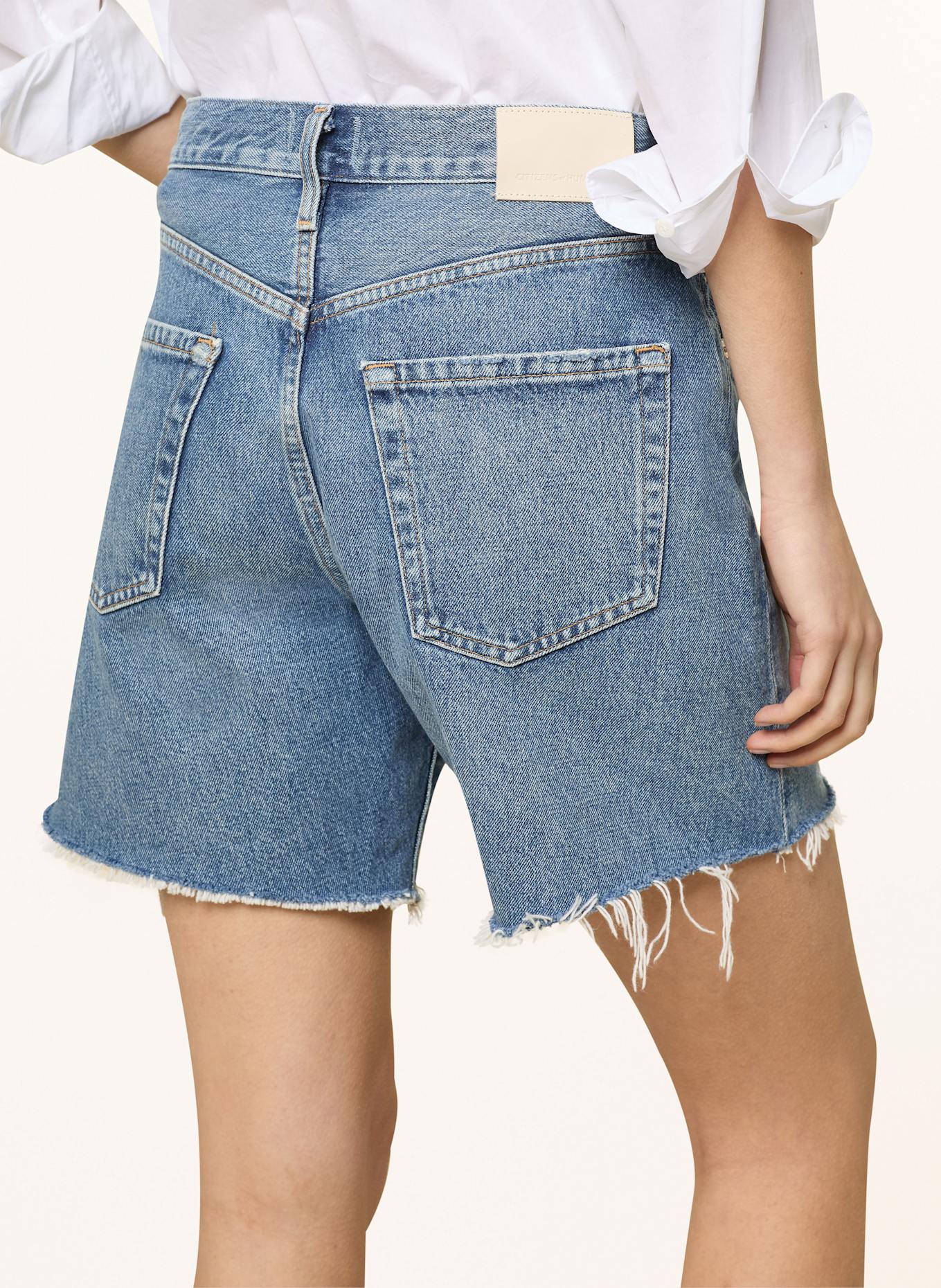CITIZENS of HUMANITY Jeansshorts MARLOW: Amaretto Washed Black