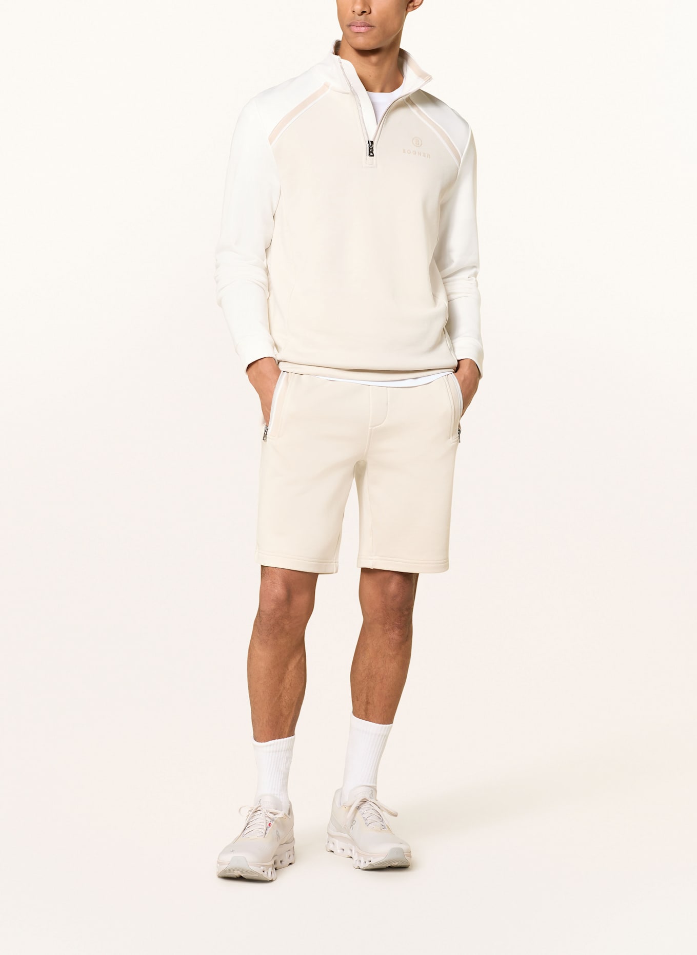 BOGNER Golfshorts LOYS: CREME