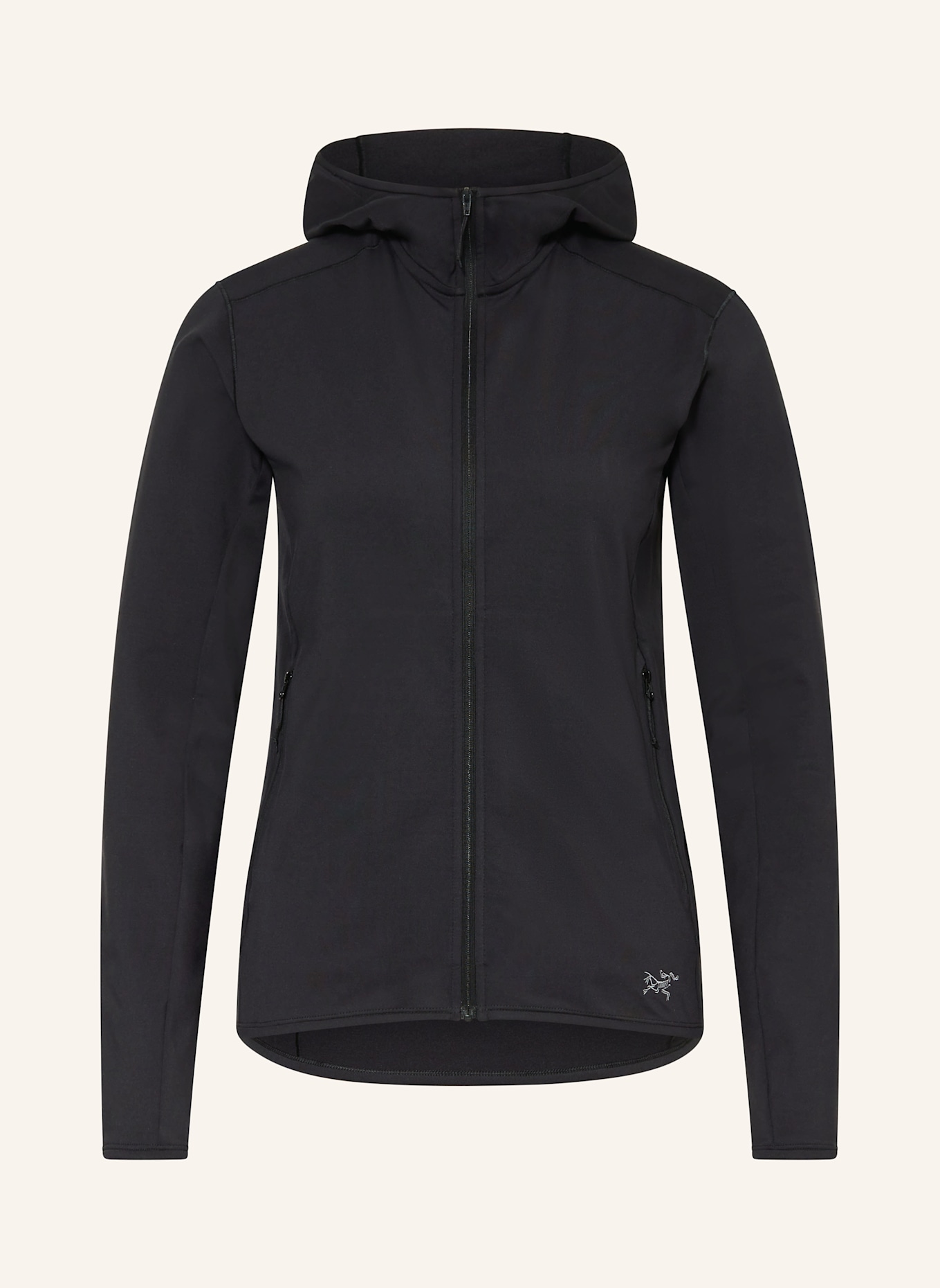 ARC'TERYX Midlayer-Jacke Kyanite LT: SCHWARZ