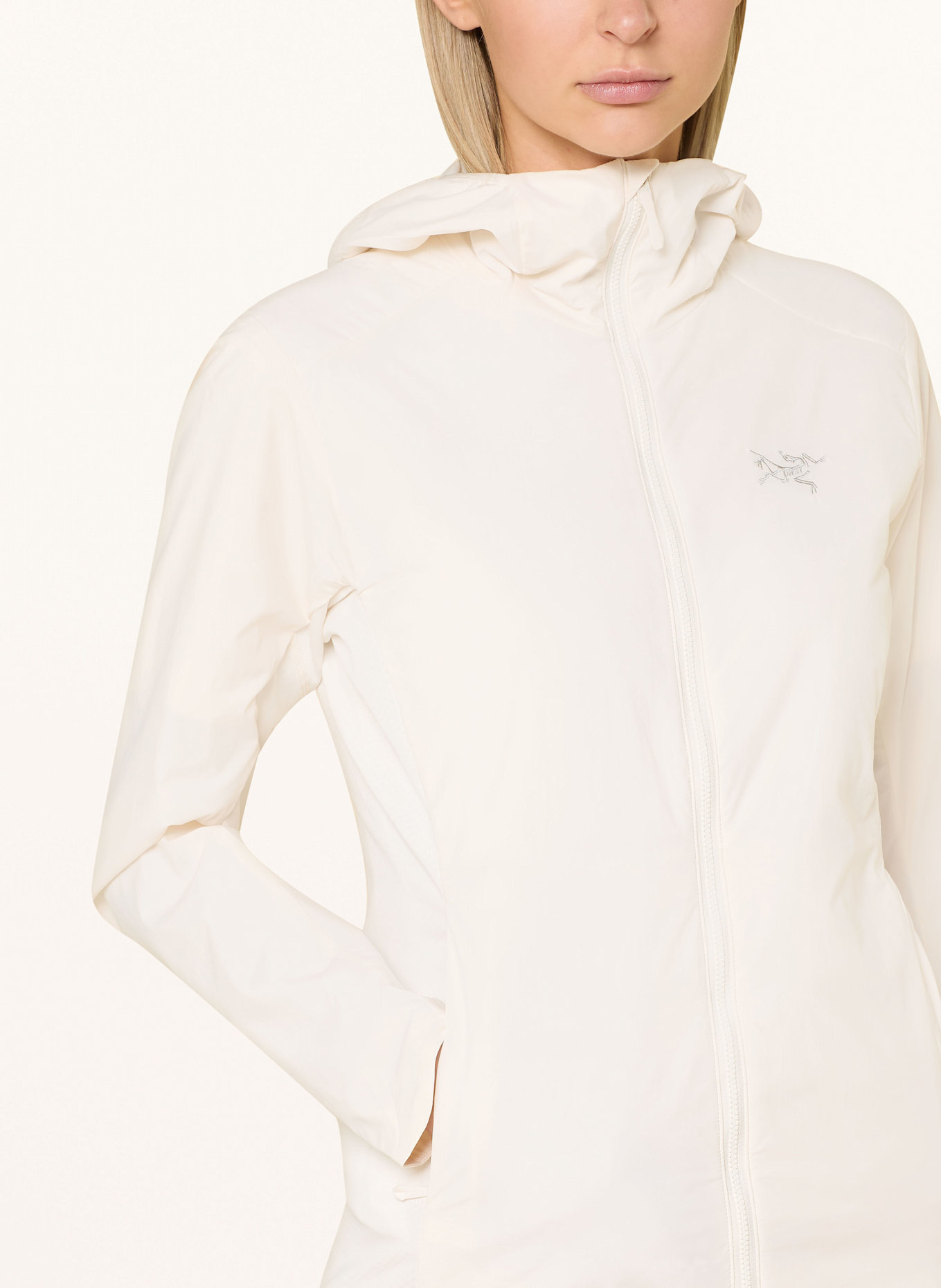ARC'TERYX Midlayer-Jacke ATOM SL: ECRU