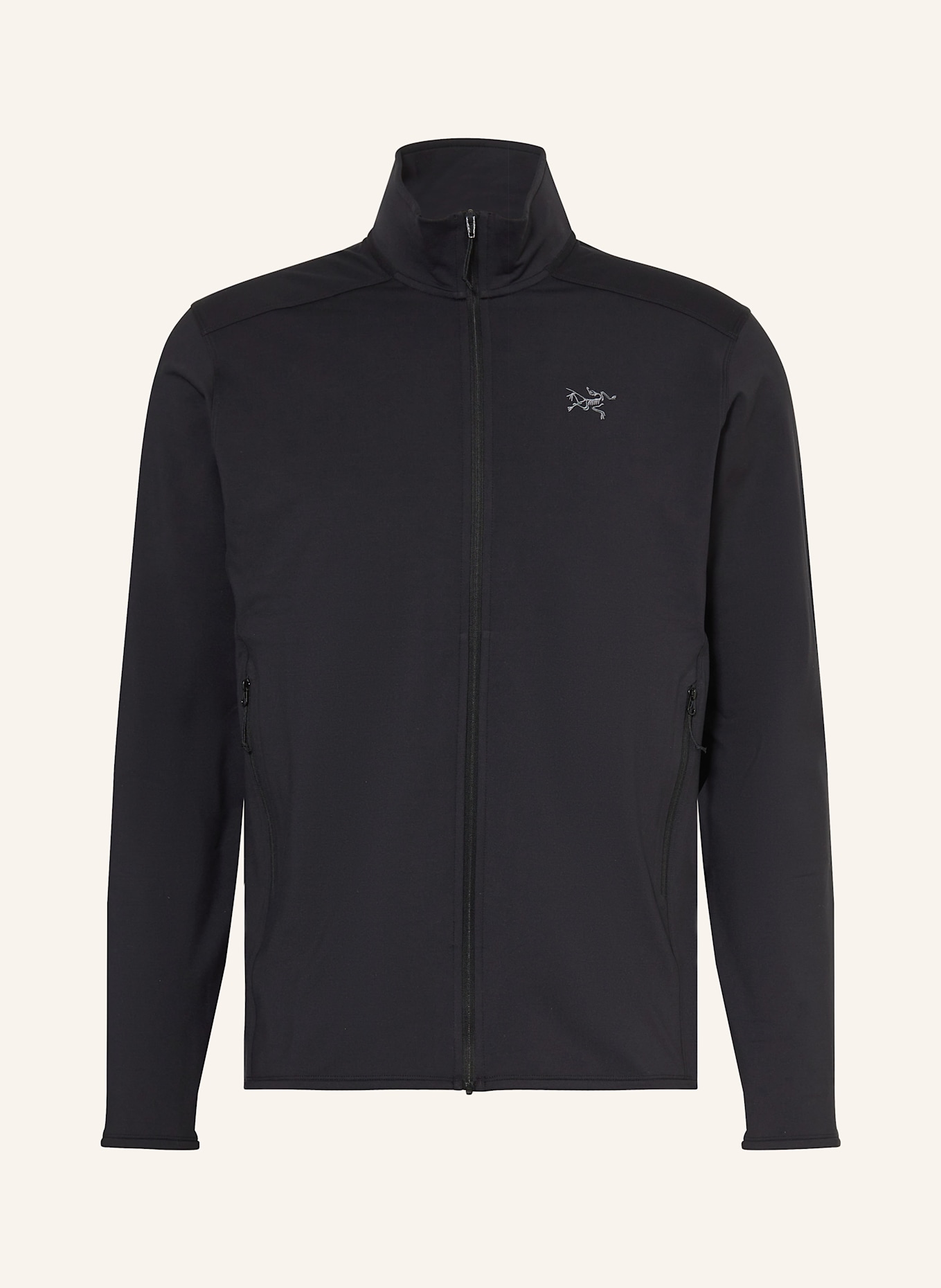 ARC'TERYX Midlayer-Jacke KYANITE LIGHTWEIGHT: SCHWARZ