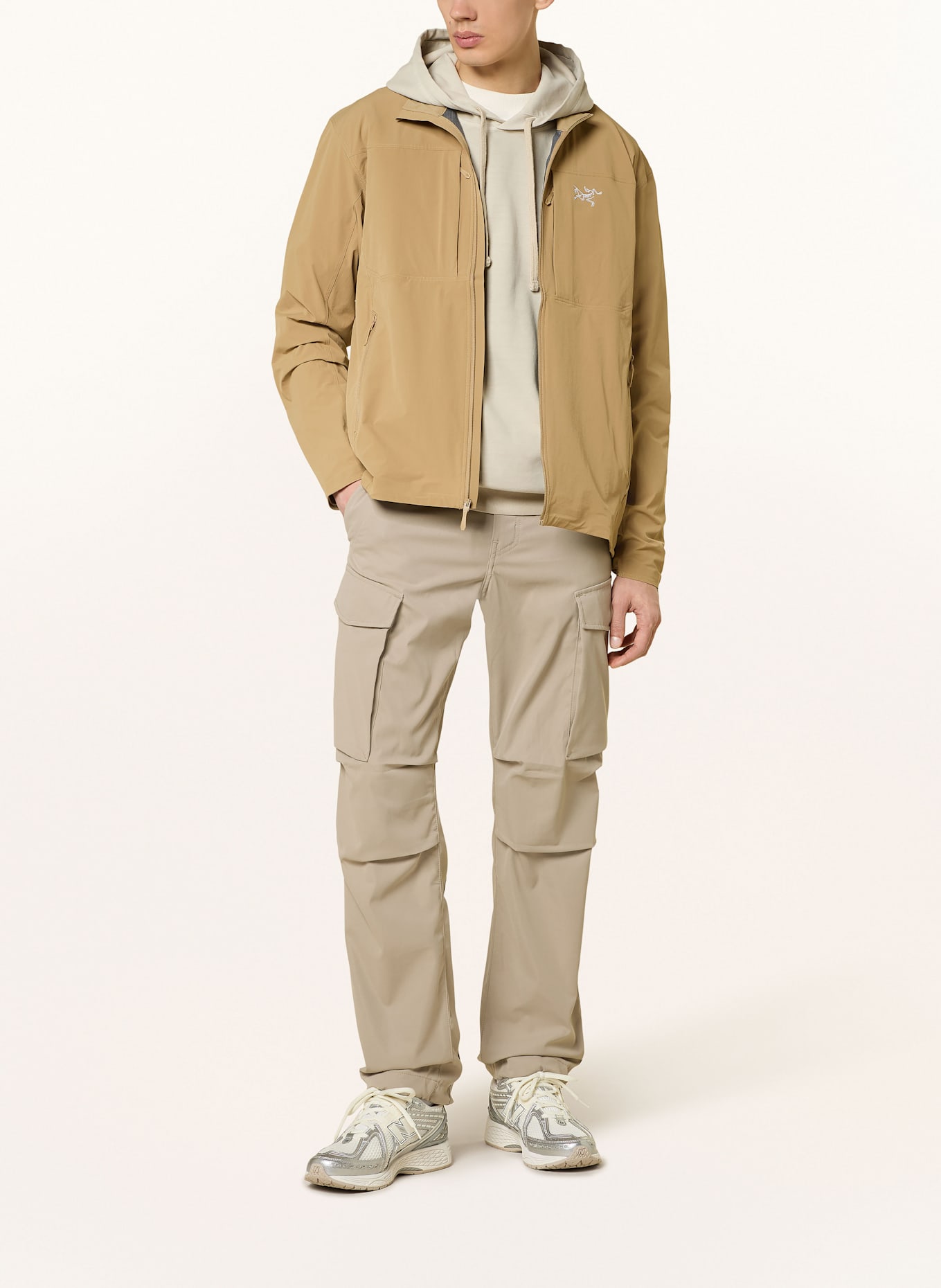ARC'TERYX Funktionsjacke GAMMA: BEIGE