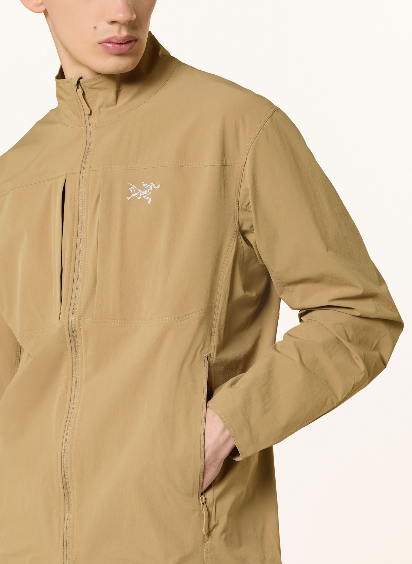 ARC'TERYX Funktionsjacke GAMMA: BEIGE