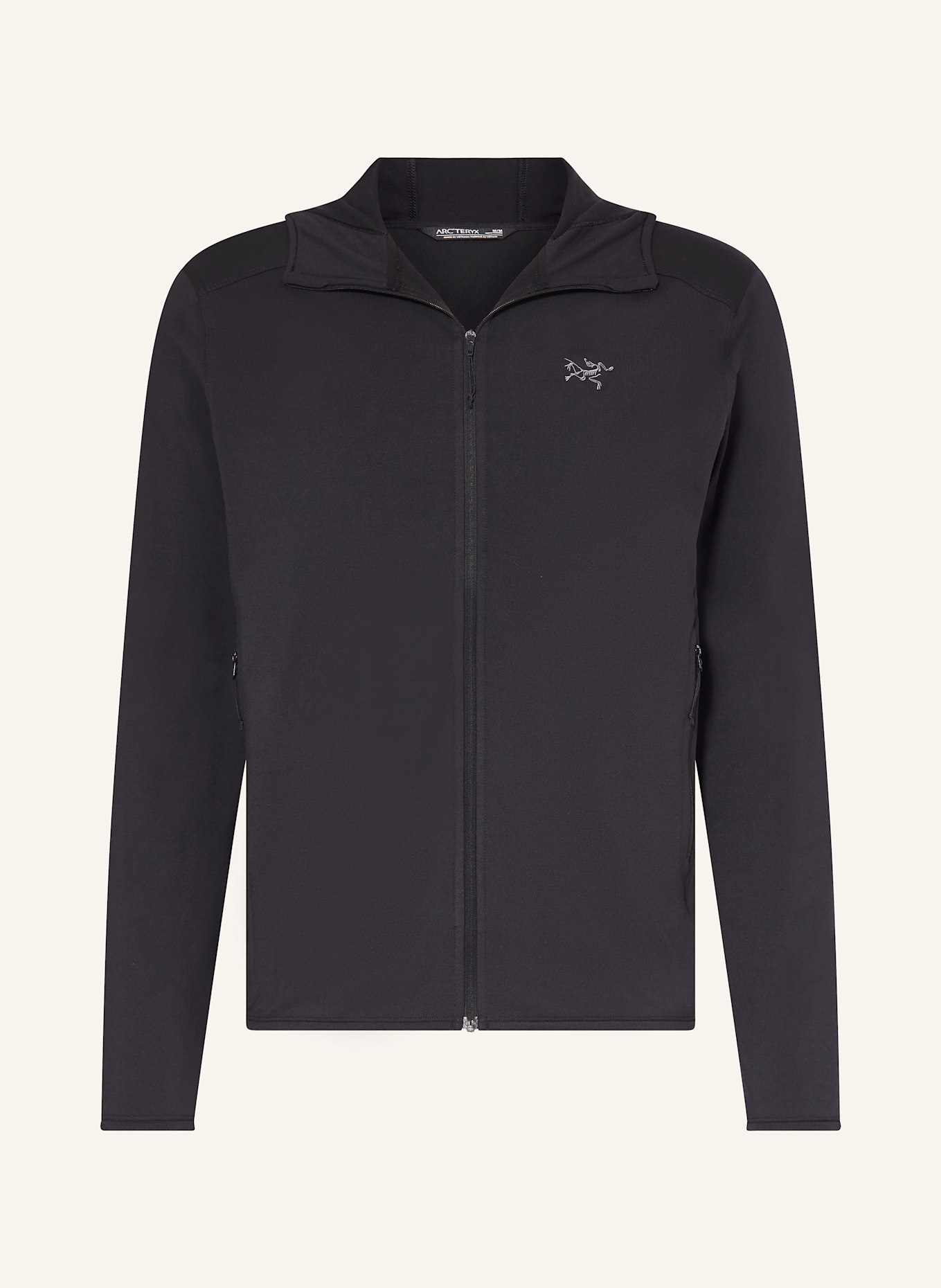 ARC'TERYX Midlayer-Jacke KYANITE LIGHTWEIGHT: SCHWARZ