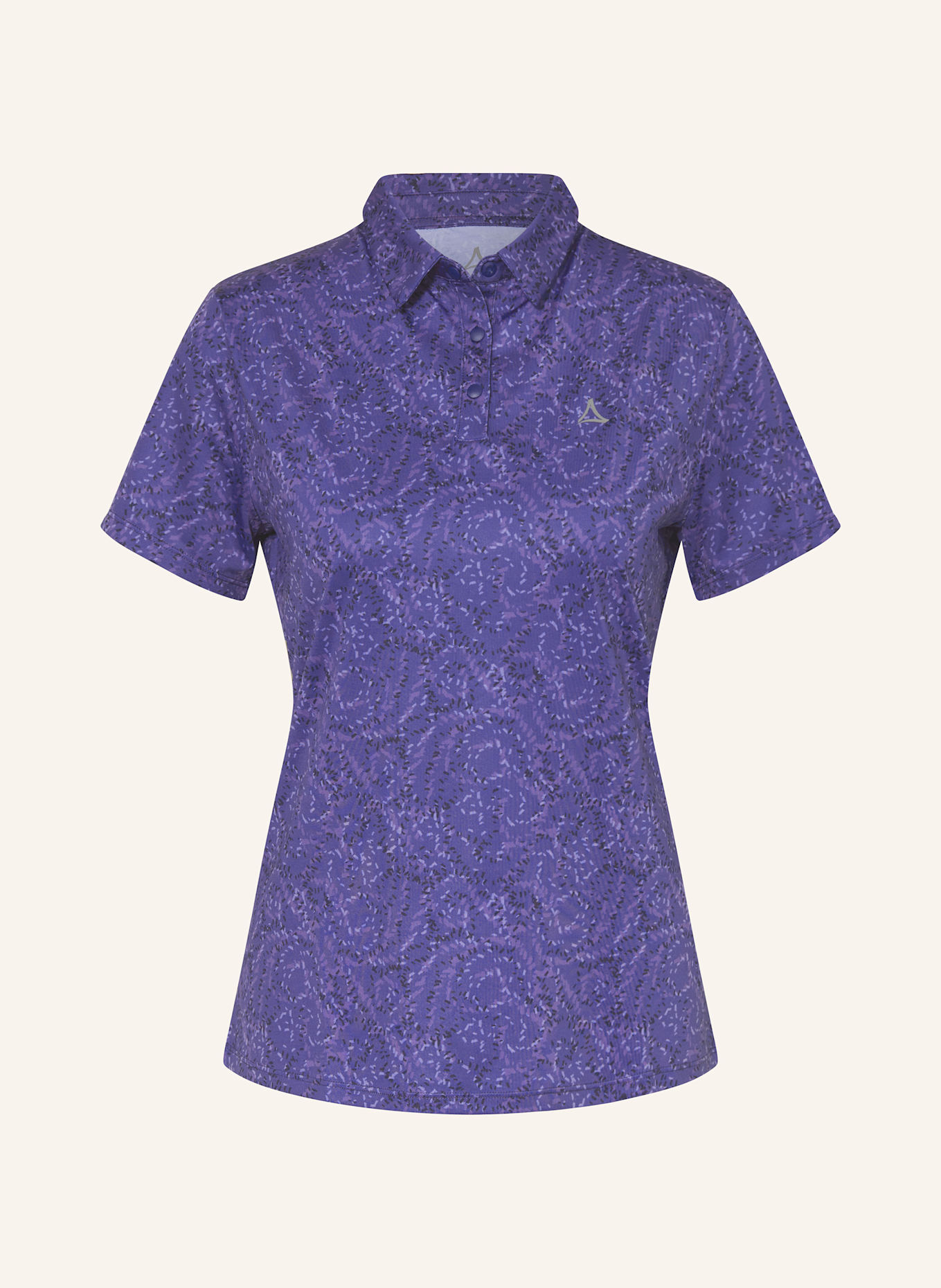 Schöffel Funktions-Poloshirt TODRA: LILA / HELLLILA / DUNKELBLAU