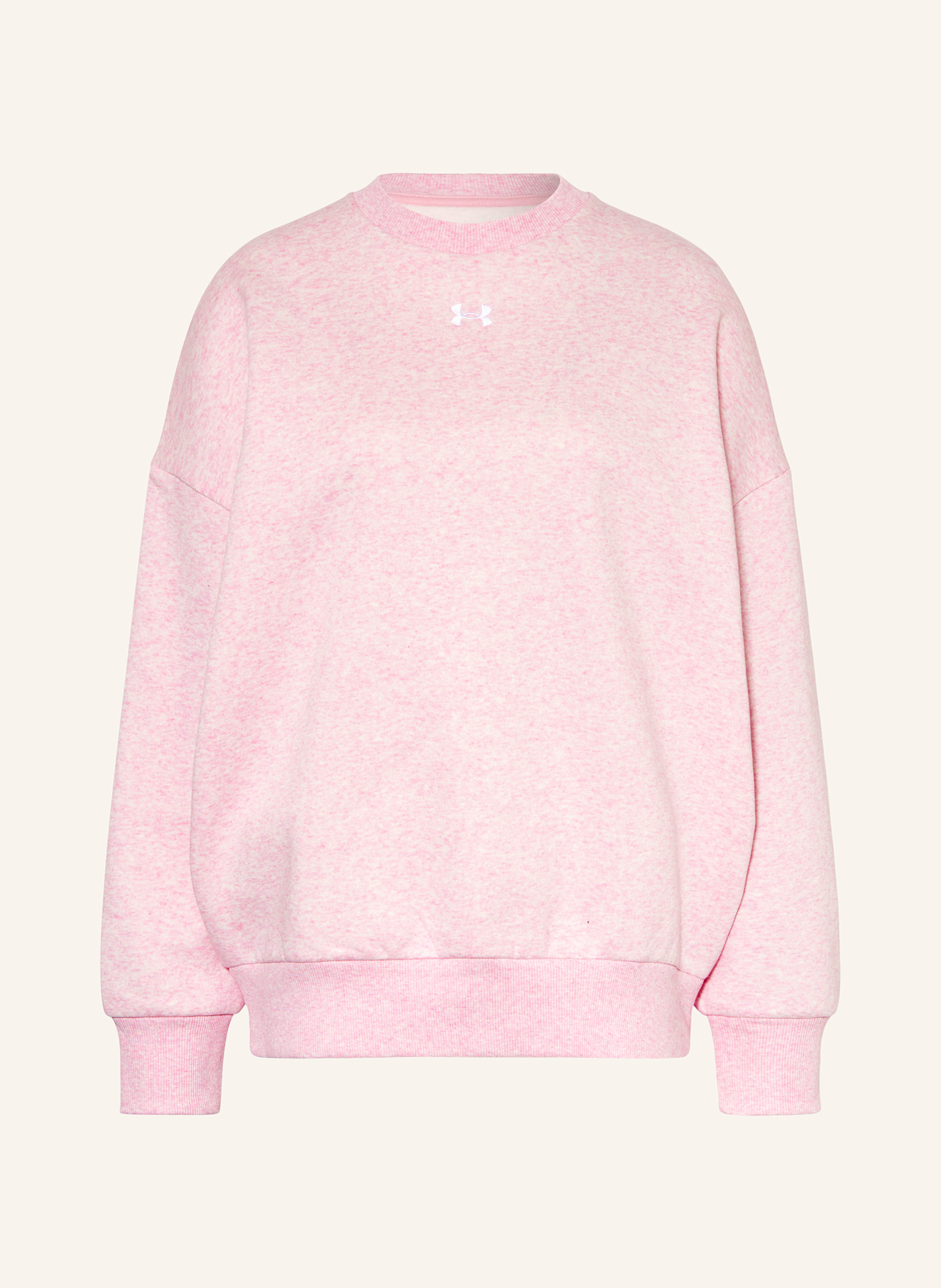 UNDER ARMOUR Sweatshirt UA RIVAL: PINK