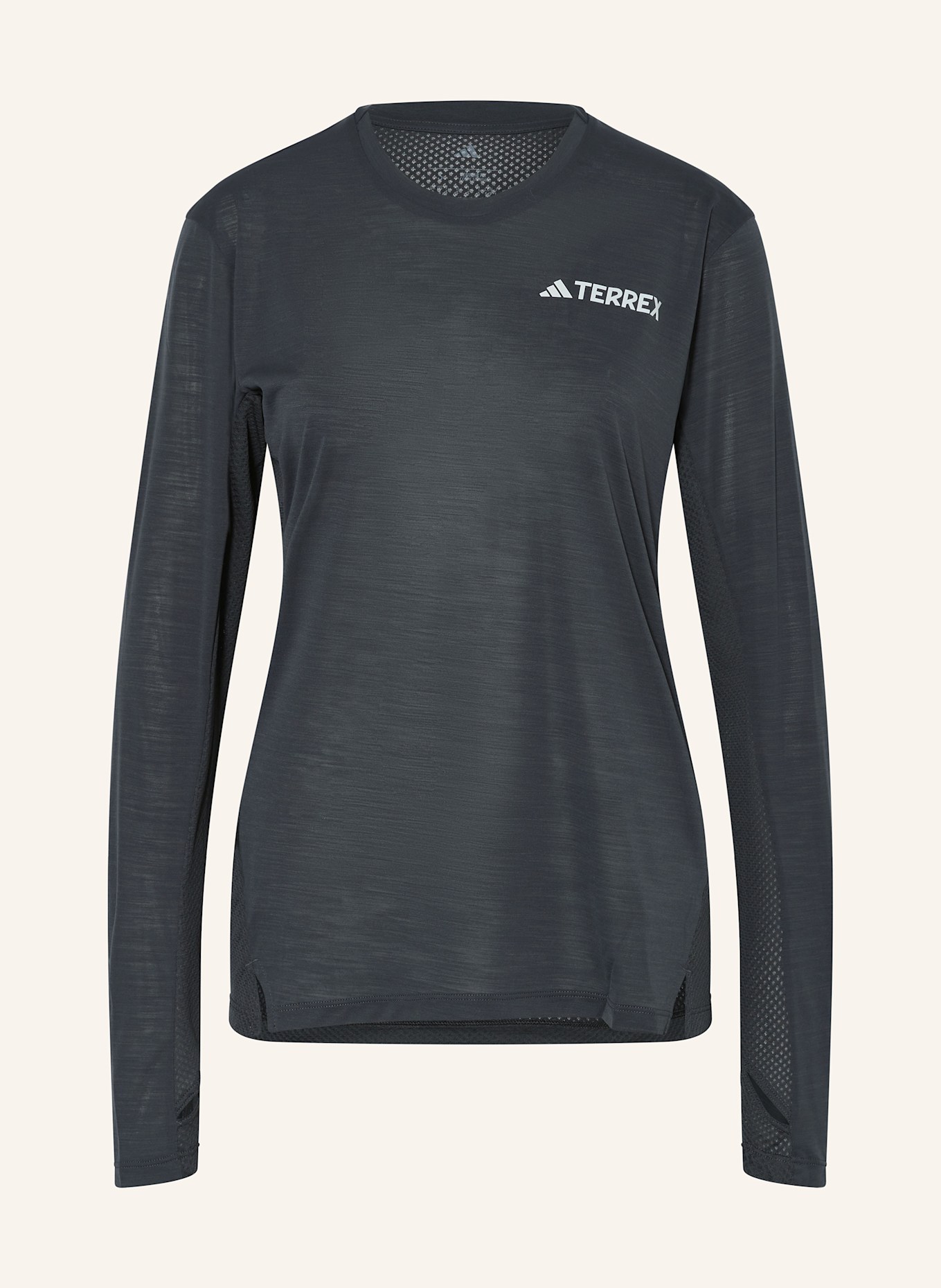 adidas TERREX Longsleeve TERREX XPERIOR CLIMACOOL+: DUNKELGRAU