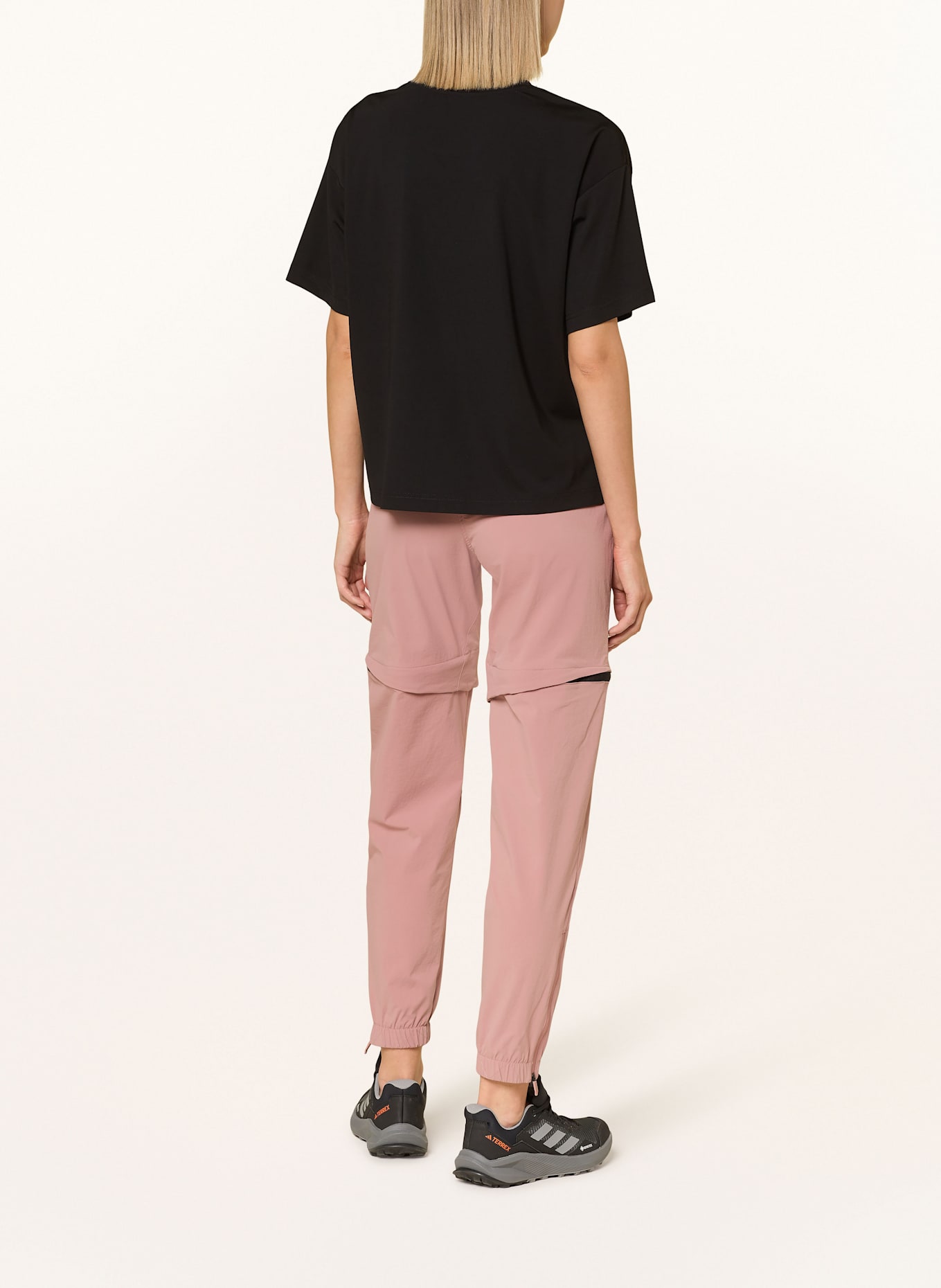 adidas TERREX Zipp-off-Hose TERREX UTILITAS HIKING ZIP-OFF: ROSÉ