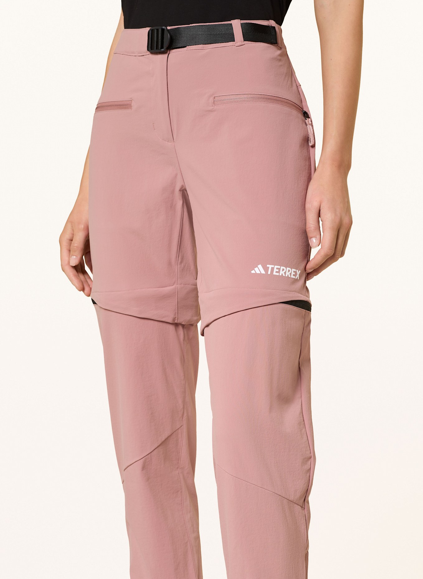 adidas TERREX Zipp-off-Hose TERREX UTILITAS HIKING ZIP-OFF: ROSÉ