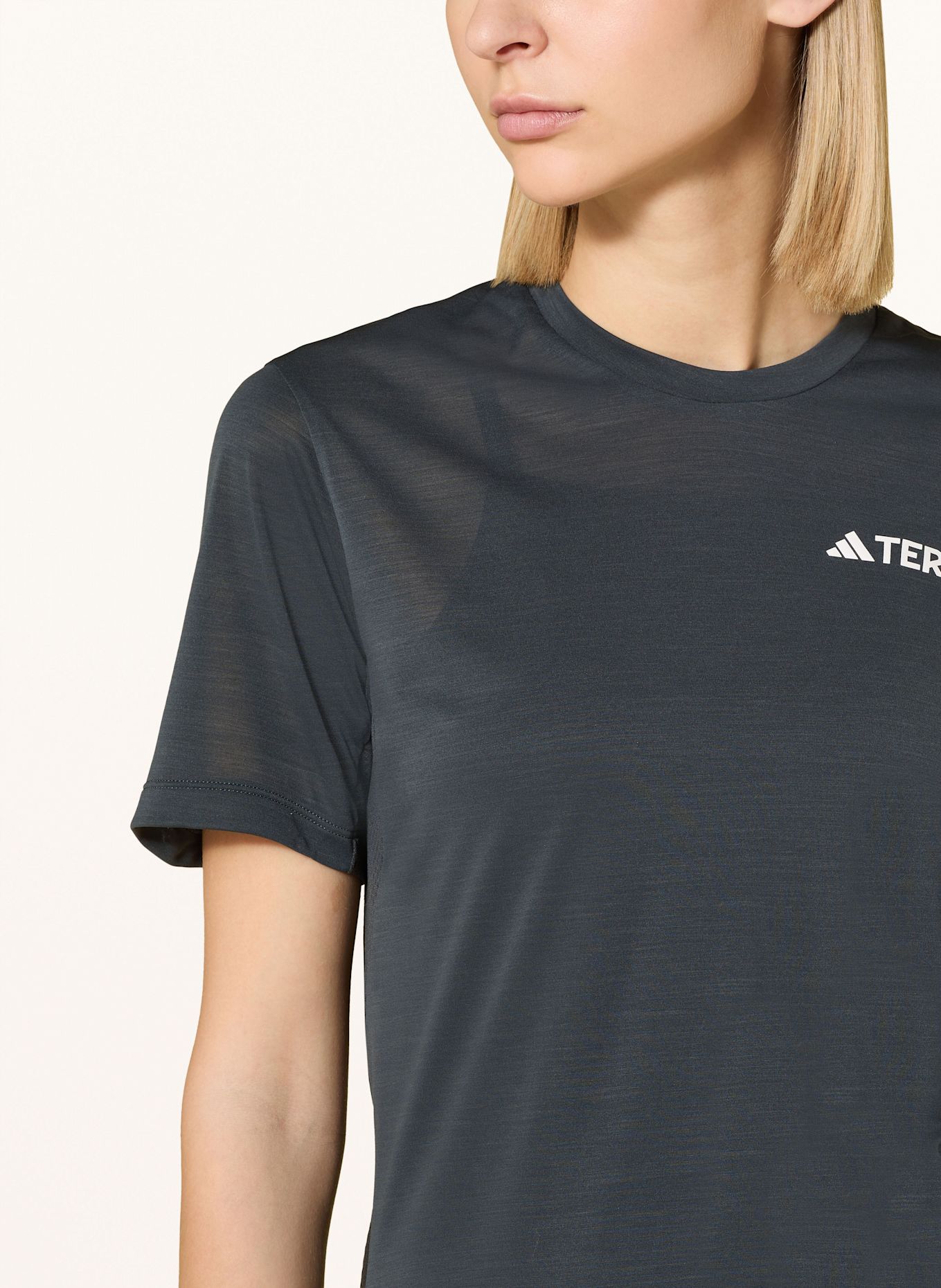 adidas TERREX T-Shirt TERREX XPERIOR CLIMACOOL+: DUNKELGRAU